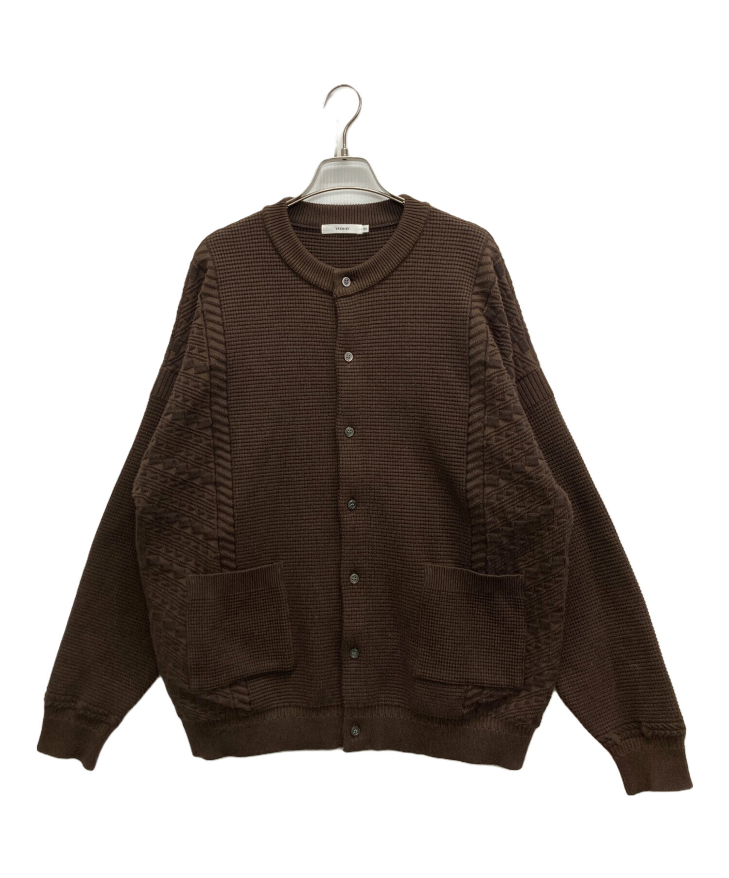 中古・古着通販】YASHIKI (ヤシキ) Shigure Cardigan ブラウン サイズ