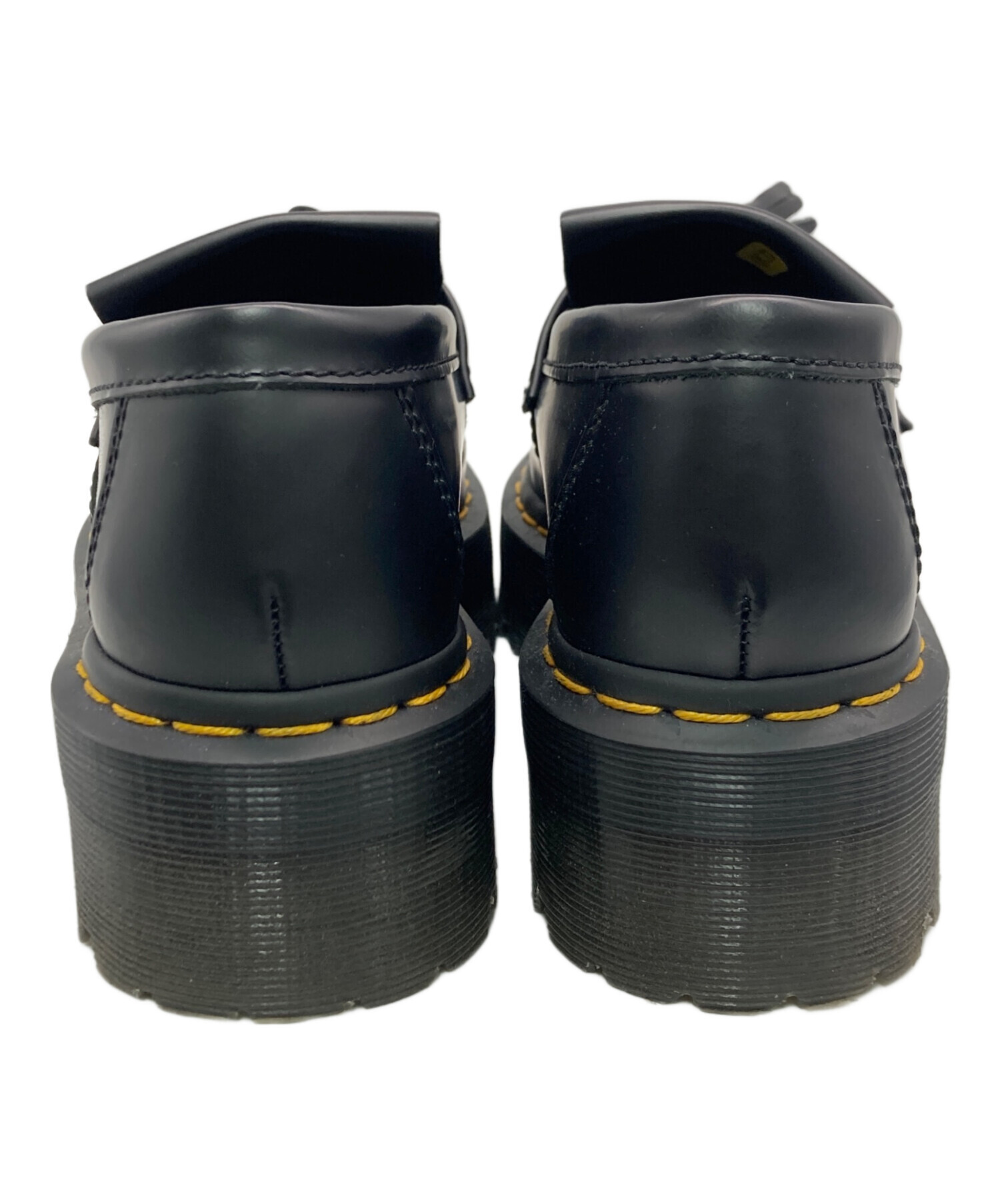 【未使用級】Dr.Martens　ADRIAN QUAD （UK4）黒 中古・古着通販】Dr.Martens (ドクターマーチン) ADRIAN QUAD ブラック