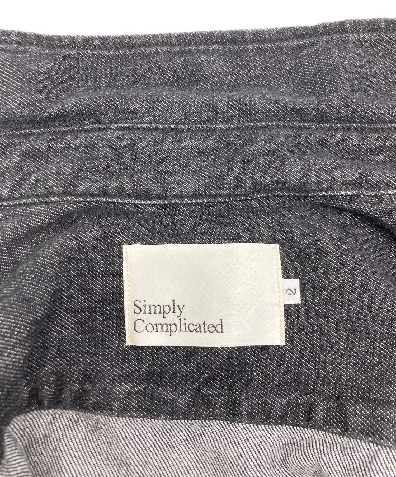 中古・古着通販】SIMPLY COMPLICATED (シンプリーコンプリケイティド
