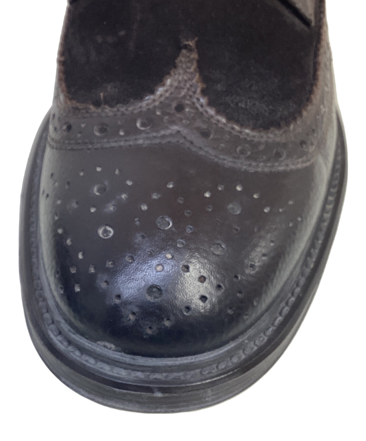 DOUCAL’S ドゥカルス ビジネス・ドレスシューズ メンズ 【古着】【中古】 中古・古着通販】DOUCAL'S (デュカルス) コンビレザーフルブローク