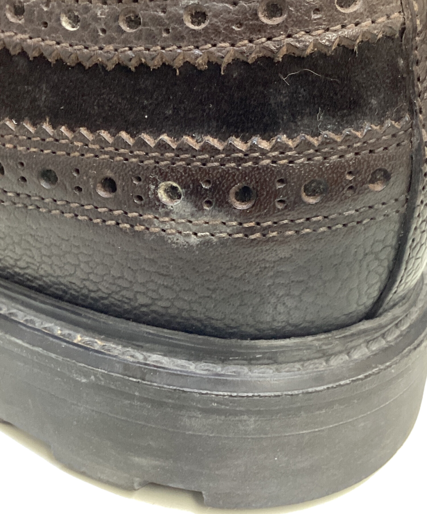 DOUCAL’S ドゥカルス ブーツ メンズ 【古着】【中古】 中古・古着通販】DOUCAL'S (デュカルス) コンビレザーフルブローク