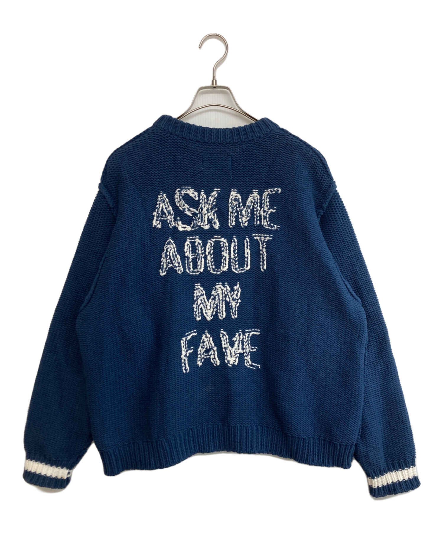 中古・古着通販】doublet (ダブレット) ACTING SUPPORTER KNITWEAR 