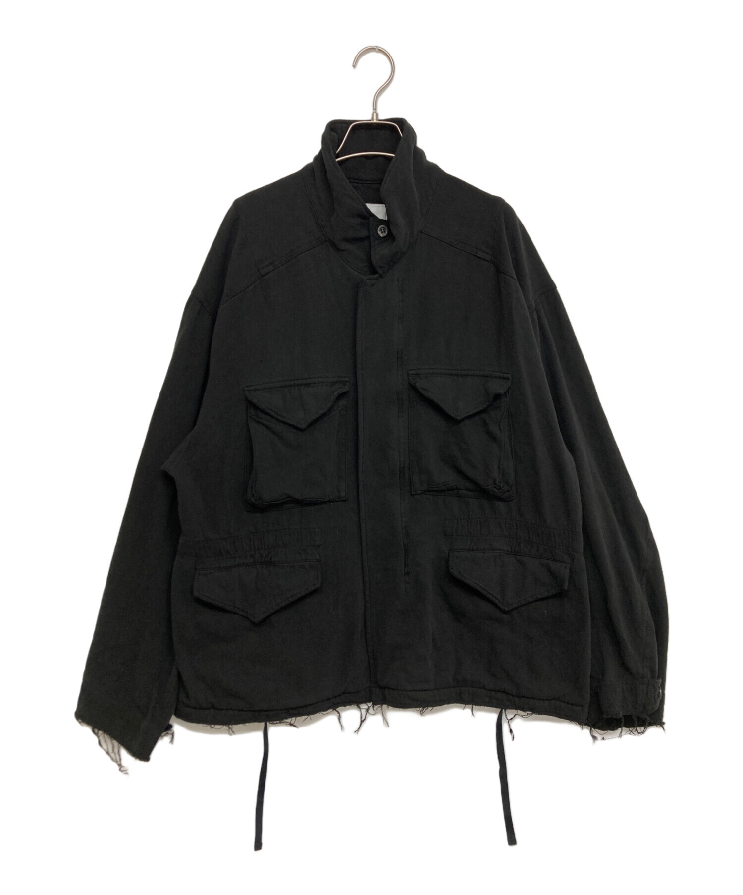 中古・古着通販】ANCELLM (アンセルム) SILK SUEDE FIELD JACKET