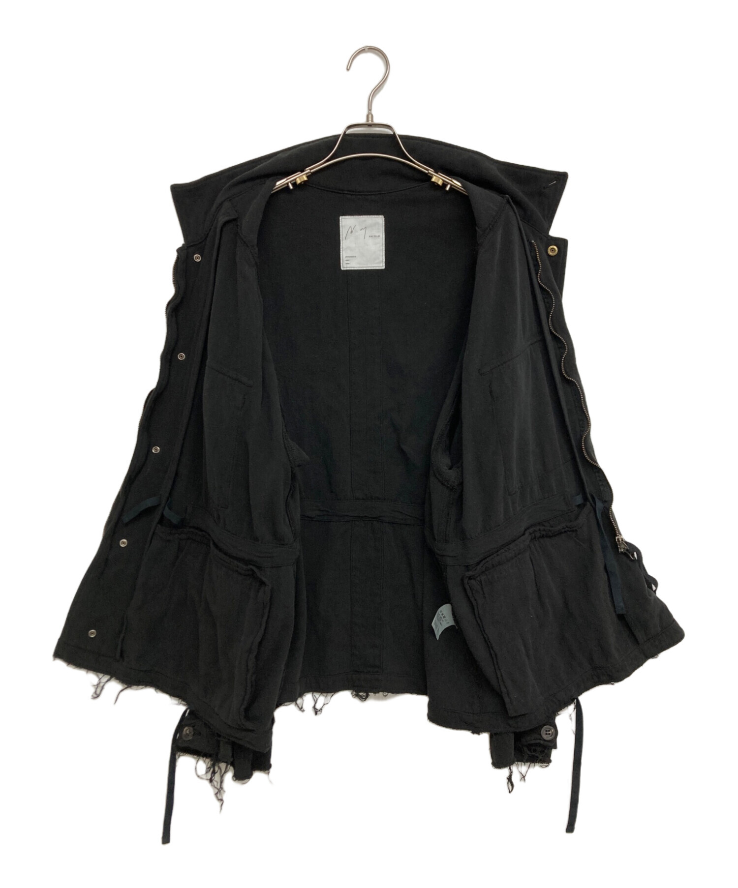 中古・古着通販】ANCELLM (アンセルム) SILK SUEDE FIELD JACKET