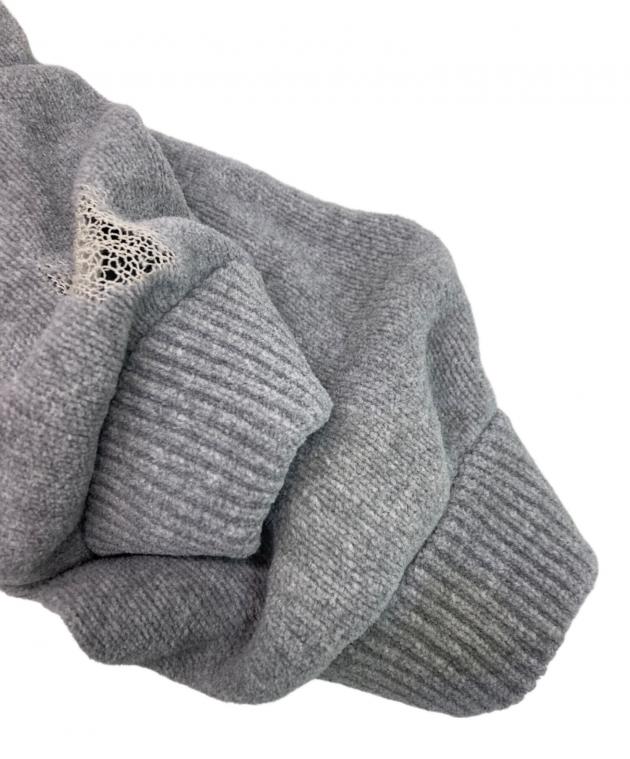 中古・古着通販】doublet (ダブレット) RIPPED OFF KNIT HOODIE 中古・古着通販】doublet (ダブレット) RIPPED OFF KNIT HOODIE