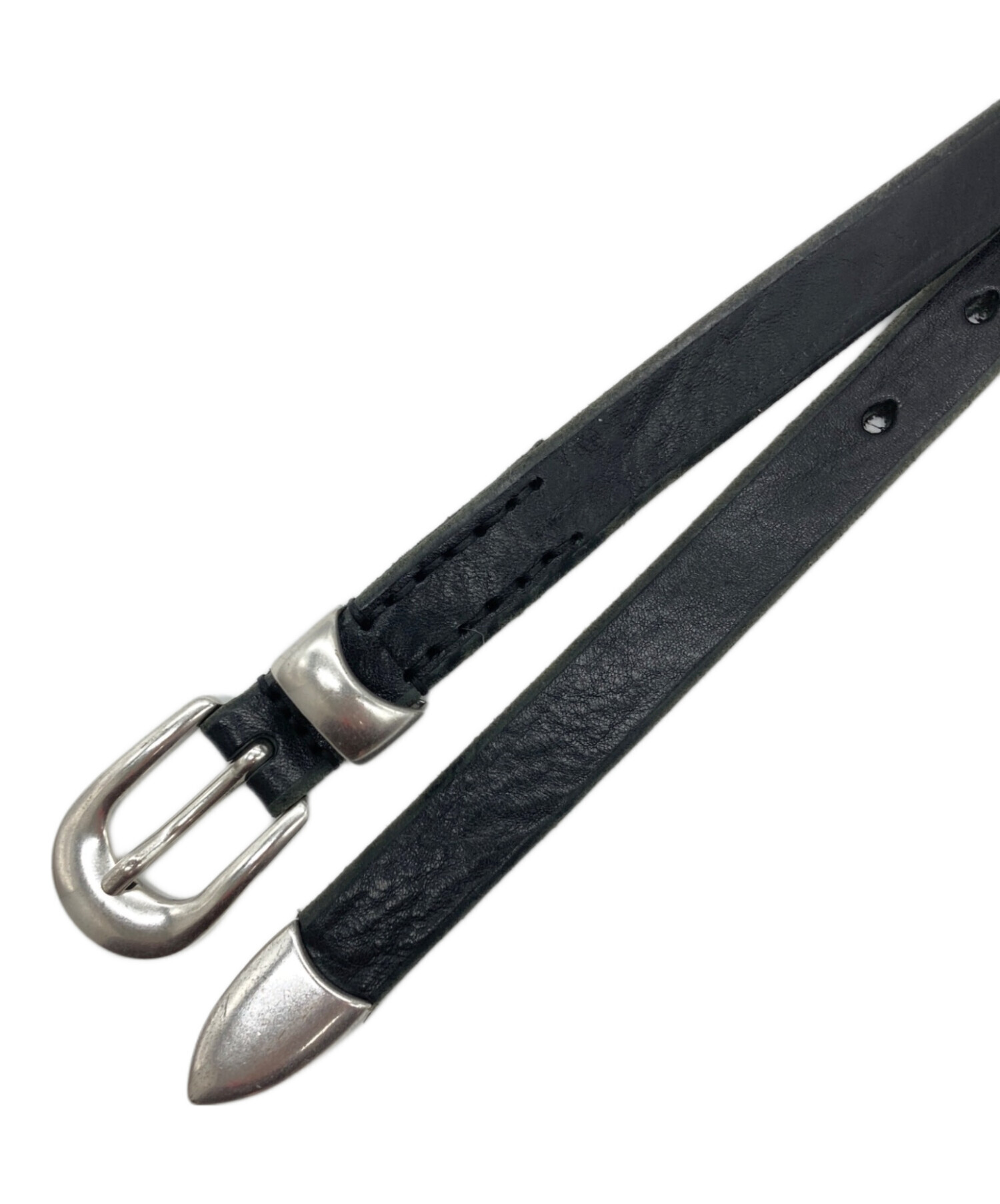 中古・古着通販】OUR LEGACY (アワーレガシー) 2 CM BELT/レザーベルト