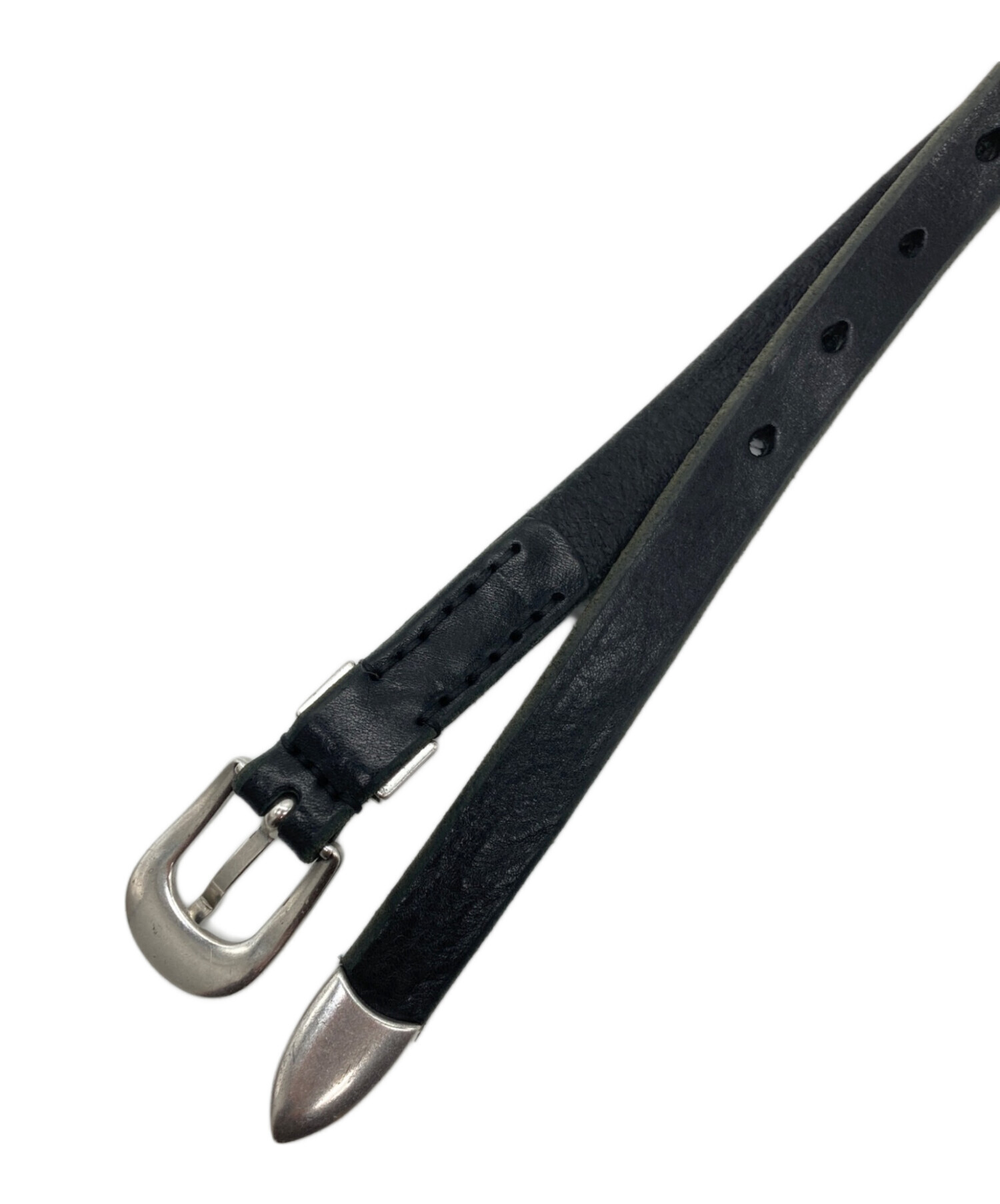 中古・古着通販】OUR LEGACY (アワーレガシー) 2 CM BELT/レザーベルト