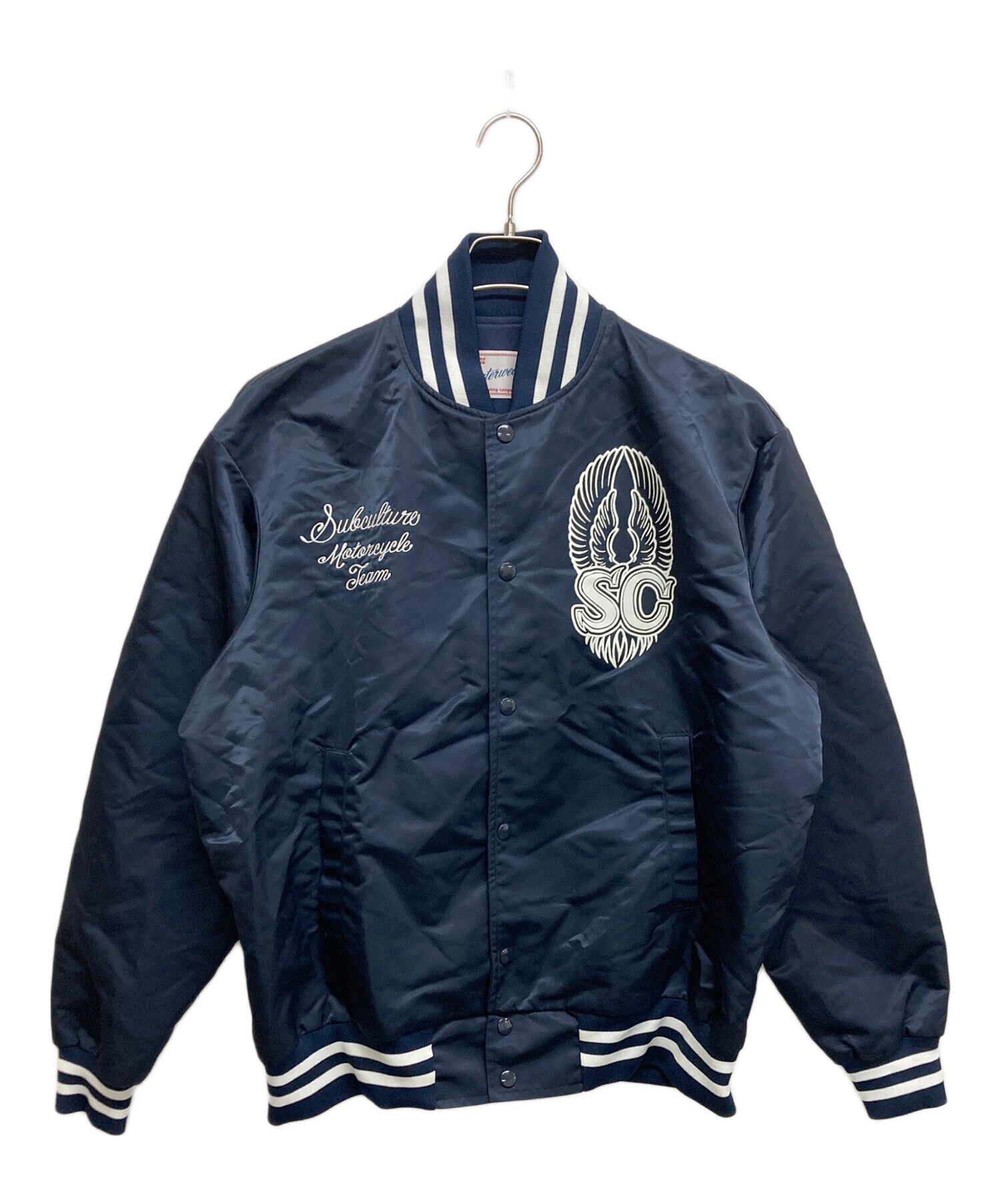 ジャケット・アウター SC SubCulture TEAM JACKET / NAVY 中古・古着通販】Subculture (サブカルチャー) TEAM JACKET チーム