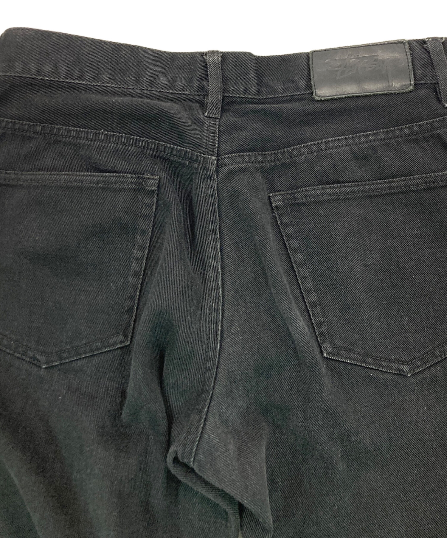 中古・古着通販】stussy (ステューシー) ブラックデニムパンツ