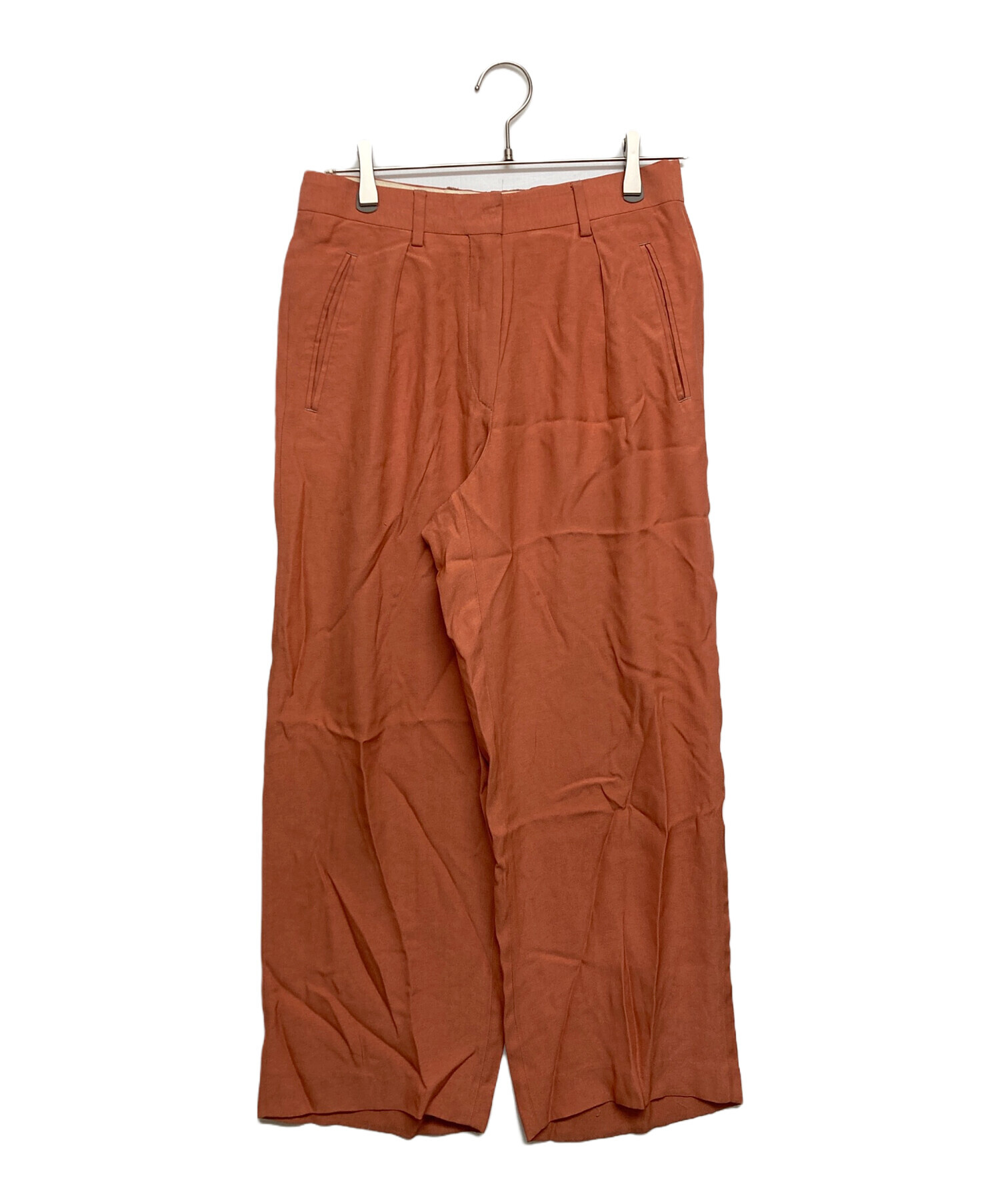 DRIES VAN NOTEN タックワイドパンツ-COMME des GARÇONS ブラック