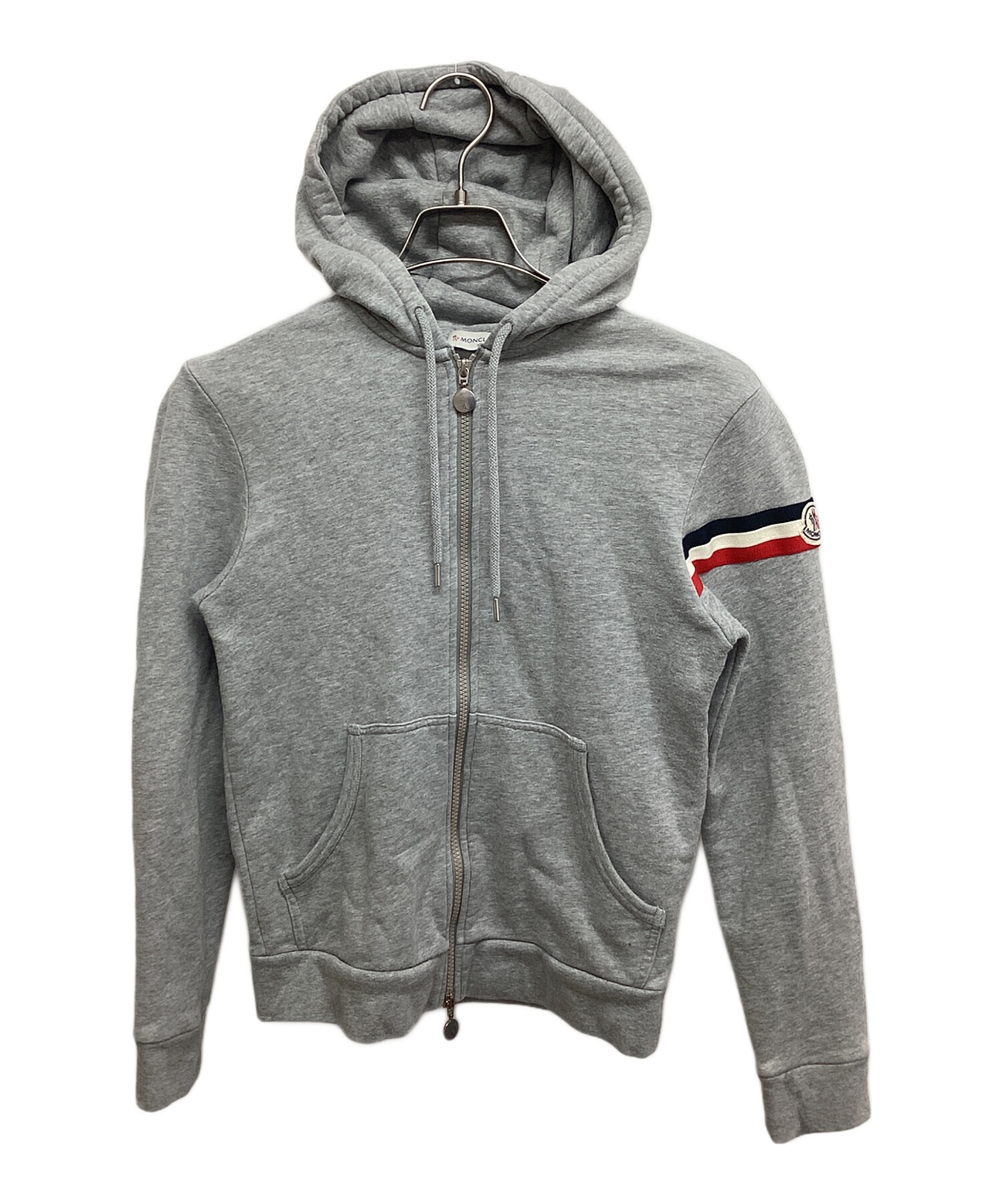 MONCLER モンクレール パーカー Mサイズ コットン グレー MAGRIA MONCLER（モンクレール） 送料無料 MAGLIA GIROCOLLO スエット