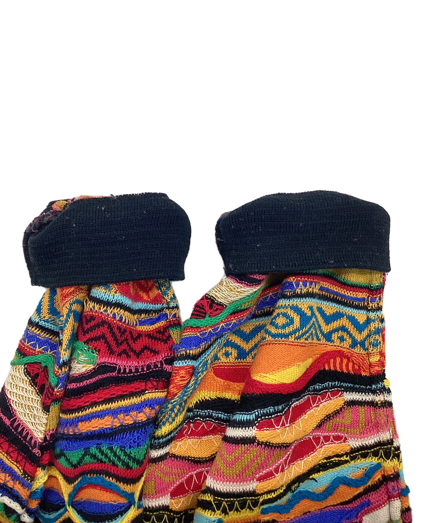 中古・古着通販】Coogi (クージー) 3Dニット マルチカラー サイズ:SIZE