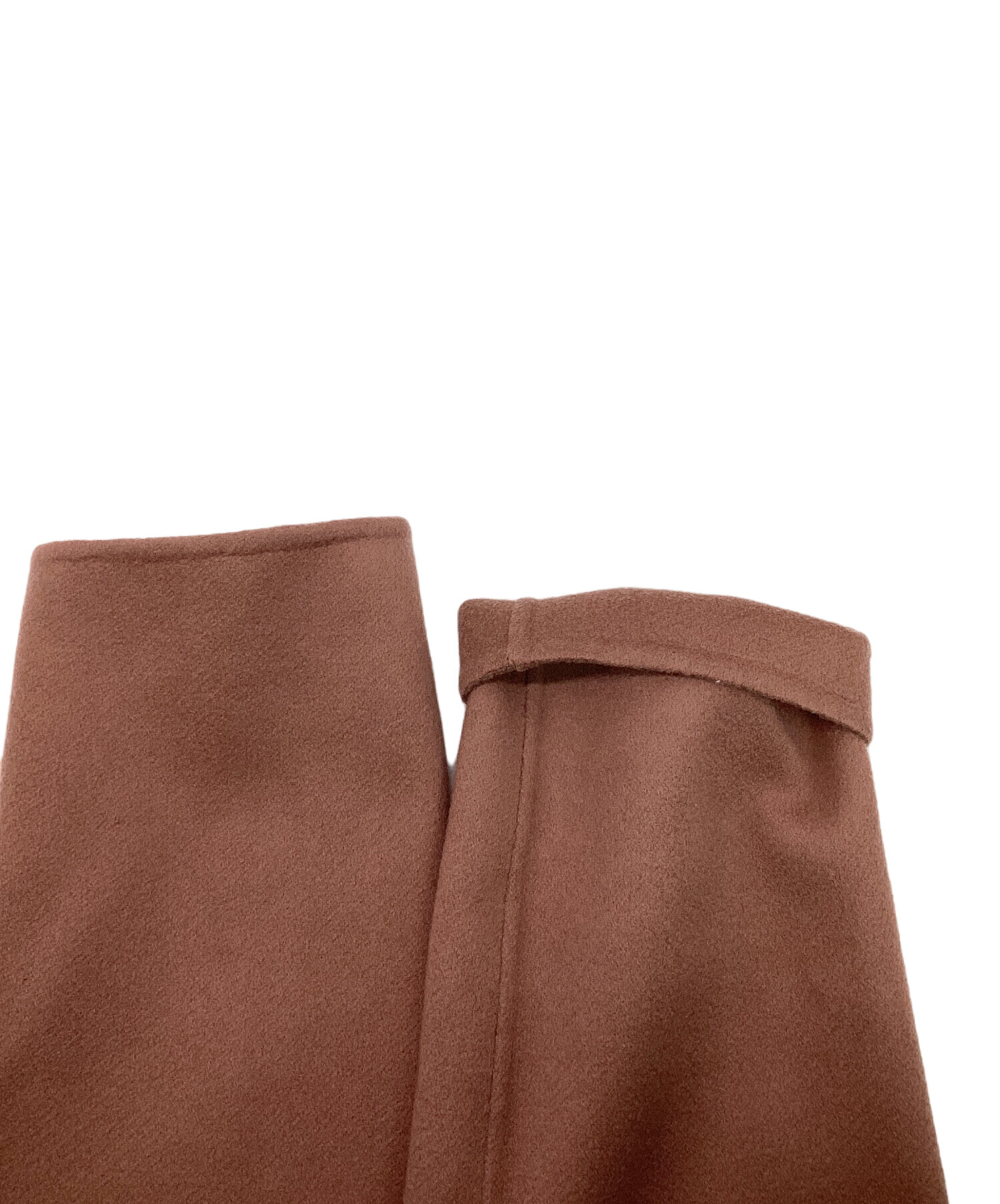 中古・古着通販】theory (セオリー) カシミヤ混Pコート ピンク サイズ