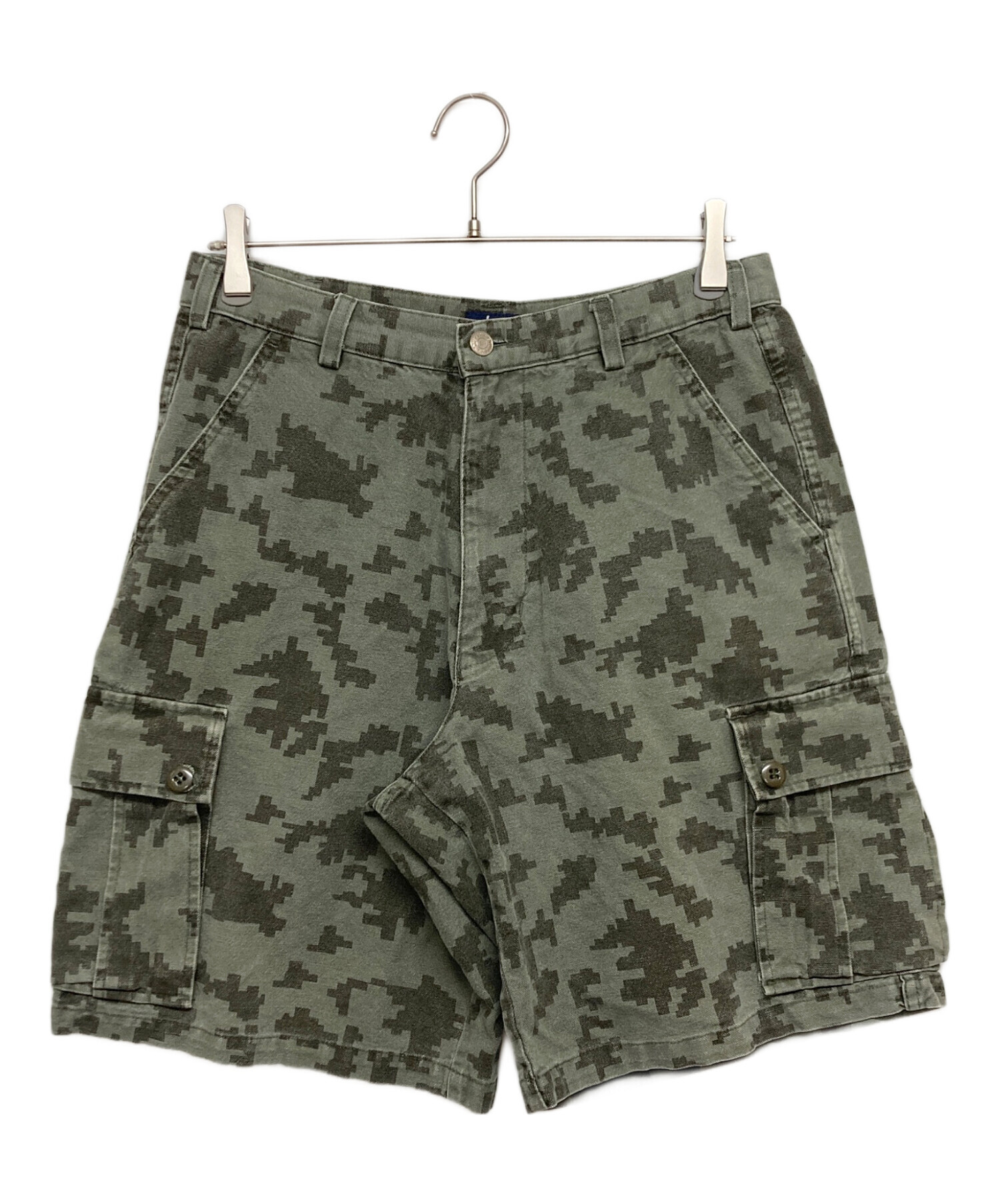 中古・古着通販】stussy (ステューシー) ハーフカーゴパンツ カーキ