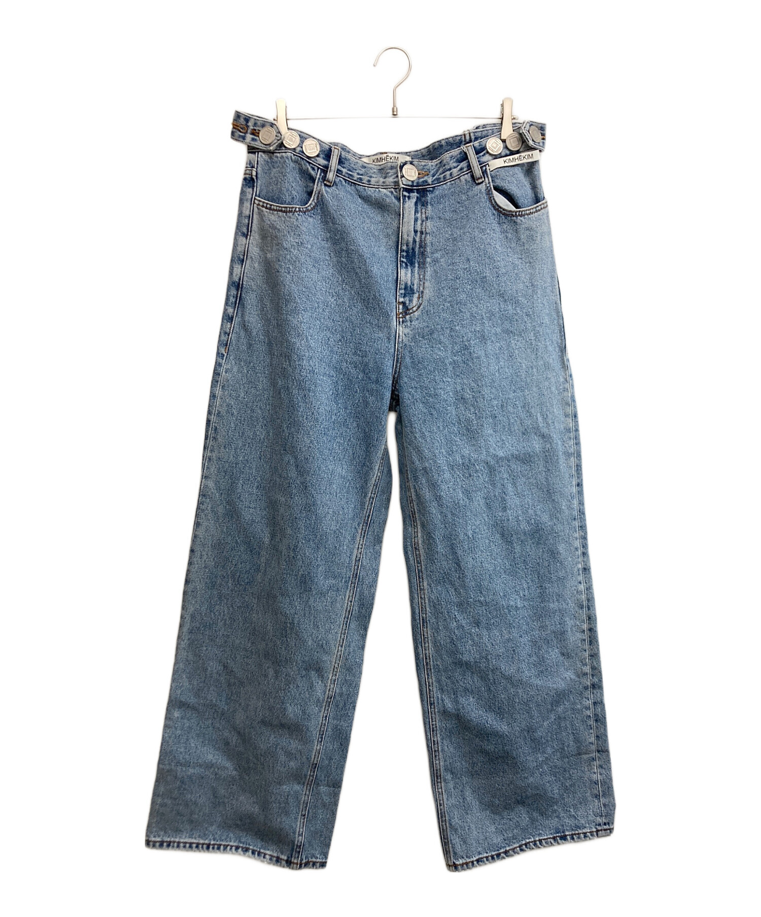 中古・古着通販】Kimhekim (キムヘキム) バギーデニムパンツ
