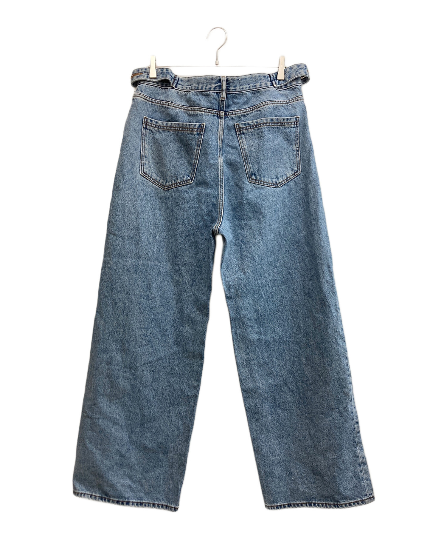 中古・古着通販】Kimhekim (キムヘキム) バギーデニムパンツ 
