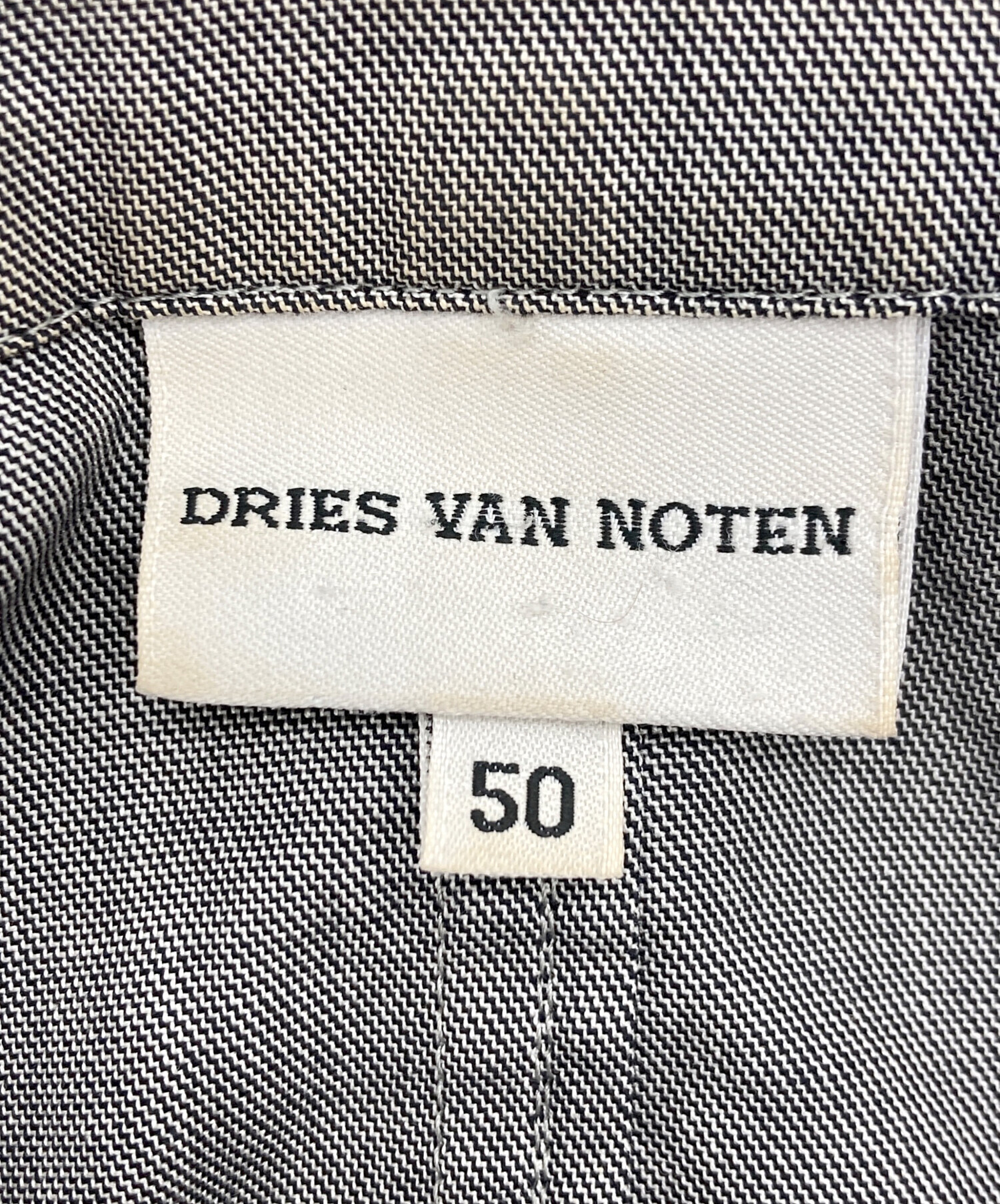 中古・古着通販】DRIES VAN NOTEN (ドリスヴァンノッテン) 3B