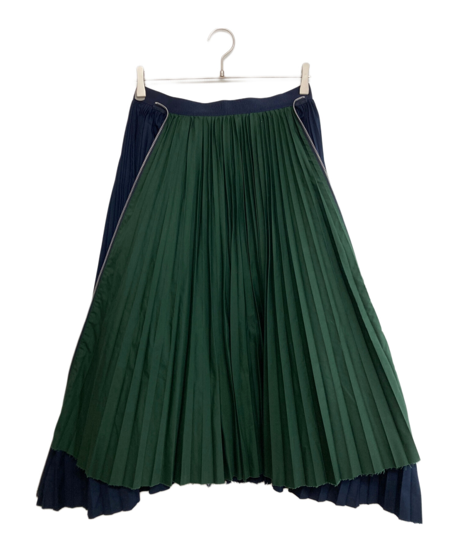 sacai 12万 20S/S 完売ファブリックコンボスカート sacai 12万 20S/S 完売ファブリックコンボスカート sacai（サカイ