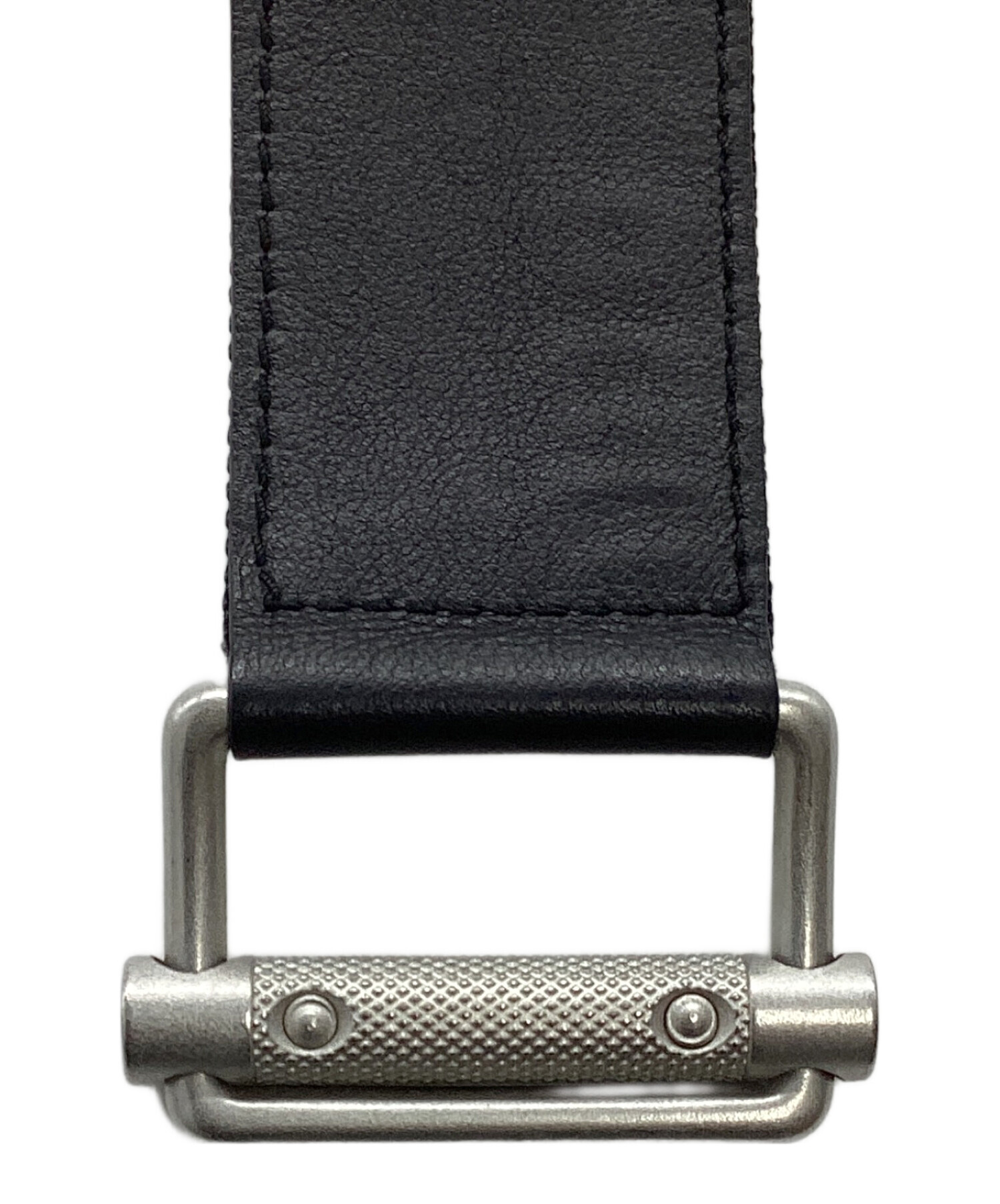 中古・古着通販】OAMC (オーエーエムシー) Campus ロゴベルト ブラック