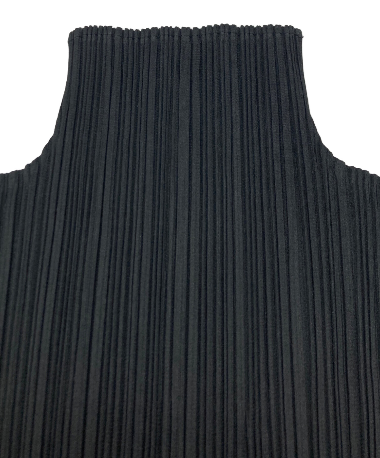 PLEATS PLEASE プリーツプリーズ カットソー 黒 3 伸縮 プリーツ 中古・古着通販】PLEATS PLEASE (プリーツプリーズ) プリーツ