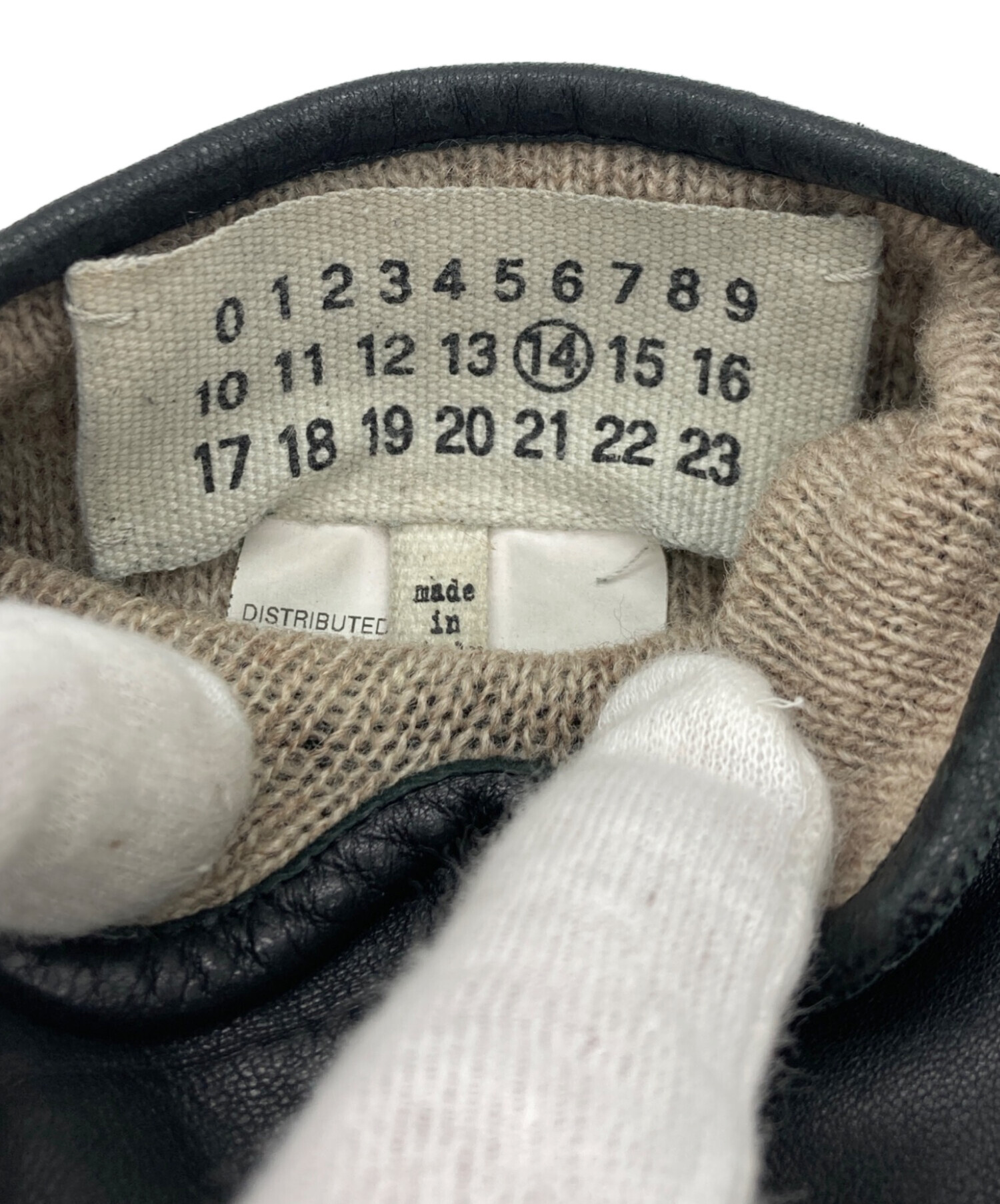 中古・古着通販】Maison Margiela (メゾンマルジェラ) レザーグローブ