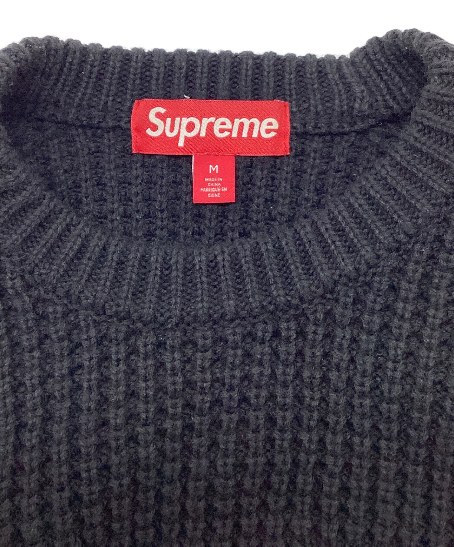 中古・古着通販】SUPREME (シュプリーム) WAFFLE SMALL BOX SWEATER