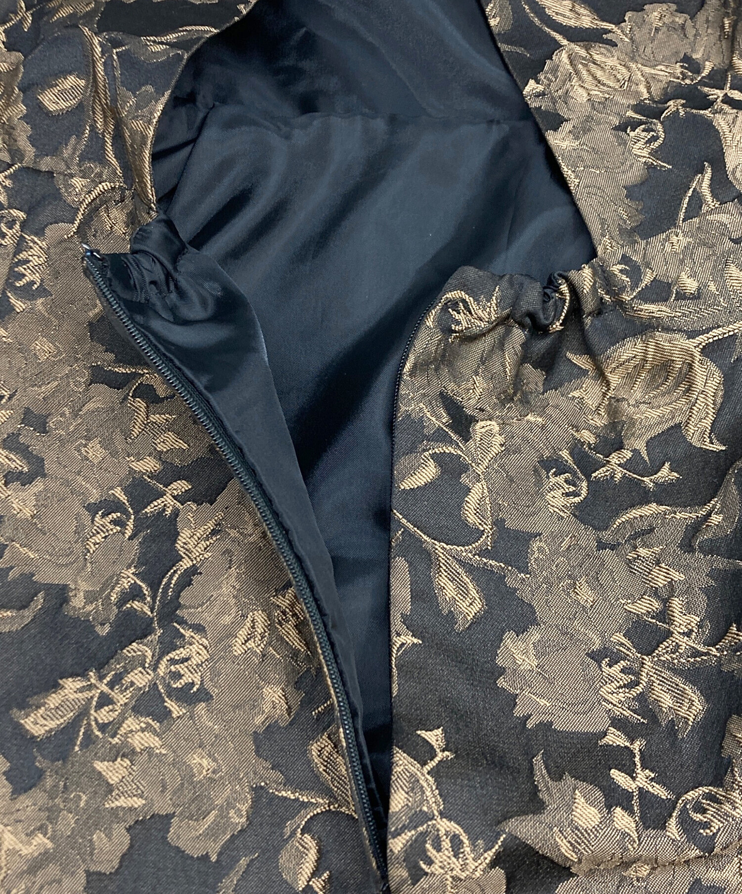 スーツ・フォーマル・ドレス acka jacquard volume dress 中古・古着通販】acka (エーシーケーエー) jacquard volume dress