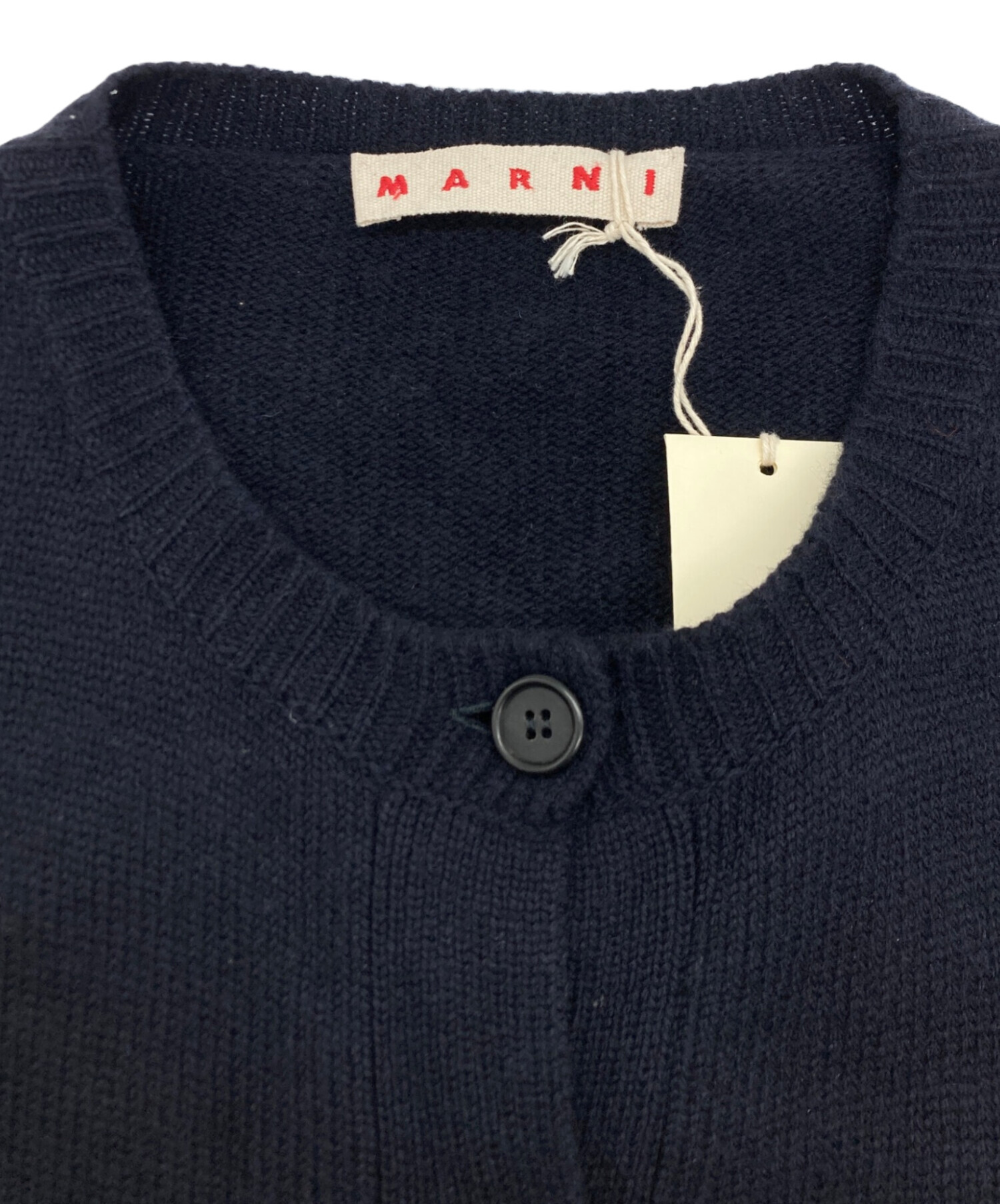 中古・古着通販】MARNI (マルニ) ロゴデザイン キモノスリーブ