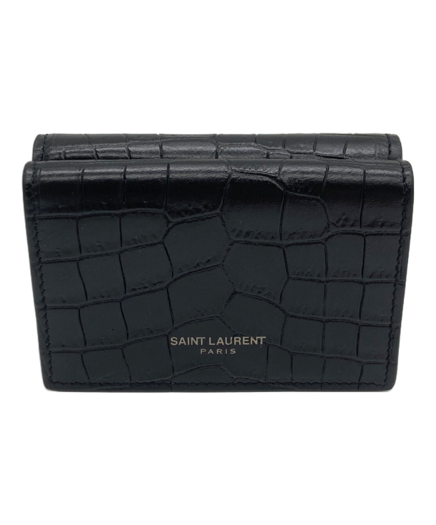 中古・古着通販】Saint Laurent Paris (サンローランパリ) 3つ折り財布 