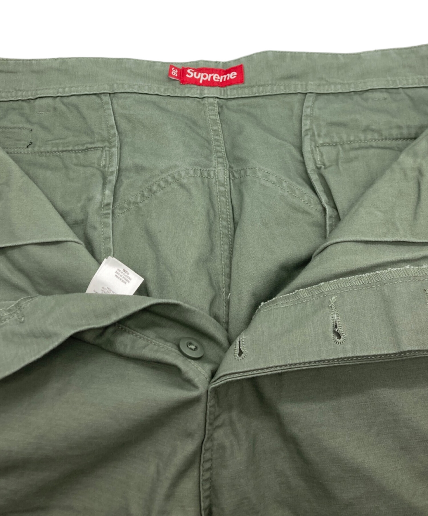 中古・古着通販】SUPREME (シュプリーム) CARGO PANT オリーブ サイズ