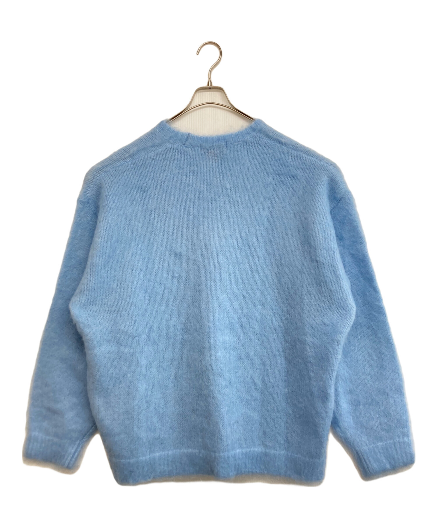 Supreme Brushed Mohair Sweater ライトブルー M 中古・古着通販】Supreme (シュプリーム) BRUSHED MOHAIR SWEATER