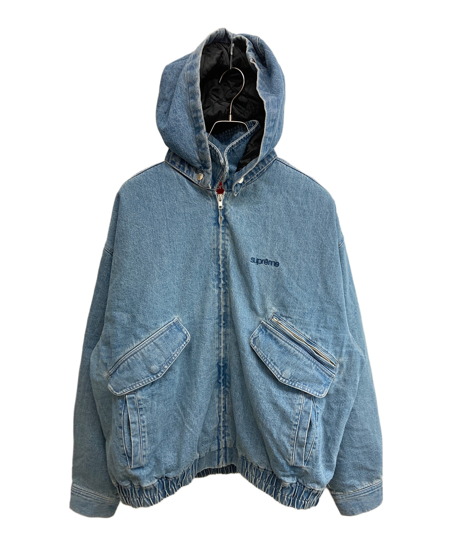 中古・古着通販】SUPREME (シュプリーム) HOODED UTILITY JACKET DENIM