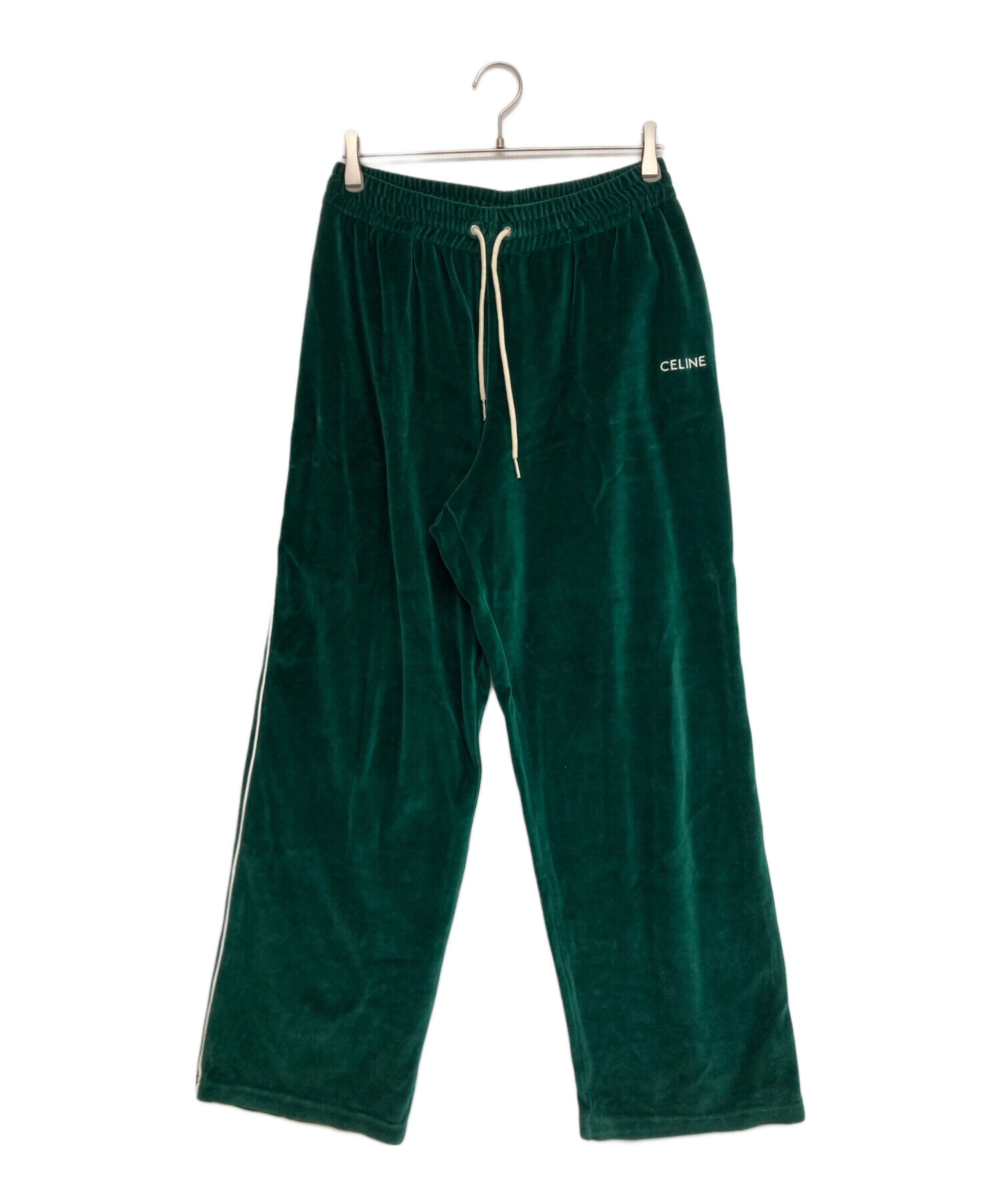 中古・古着通販】CELINE (セリーヌ) ベルベット トラックパンツ