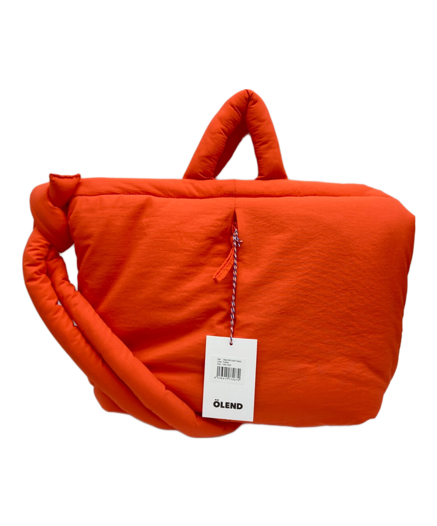 中古・古着通販】OLEND (オレンド) ONE PRO SOFT BAG オレンジ 未使用 