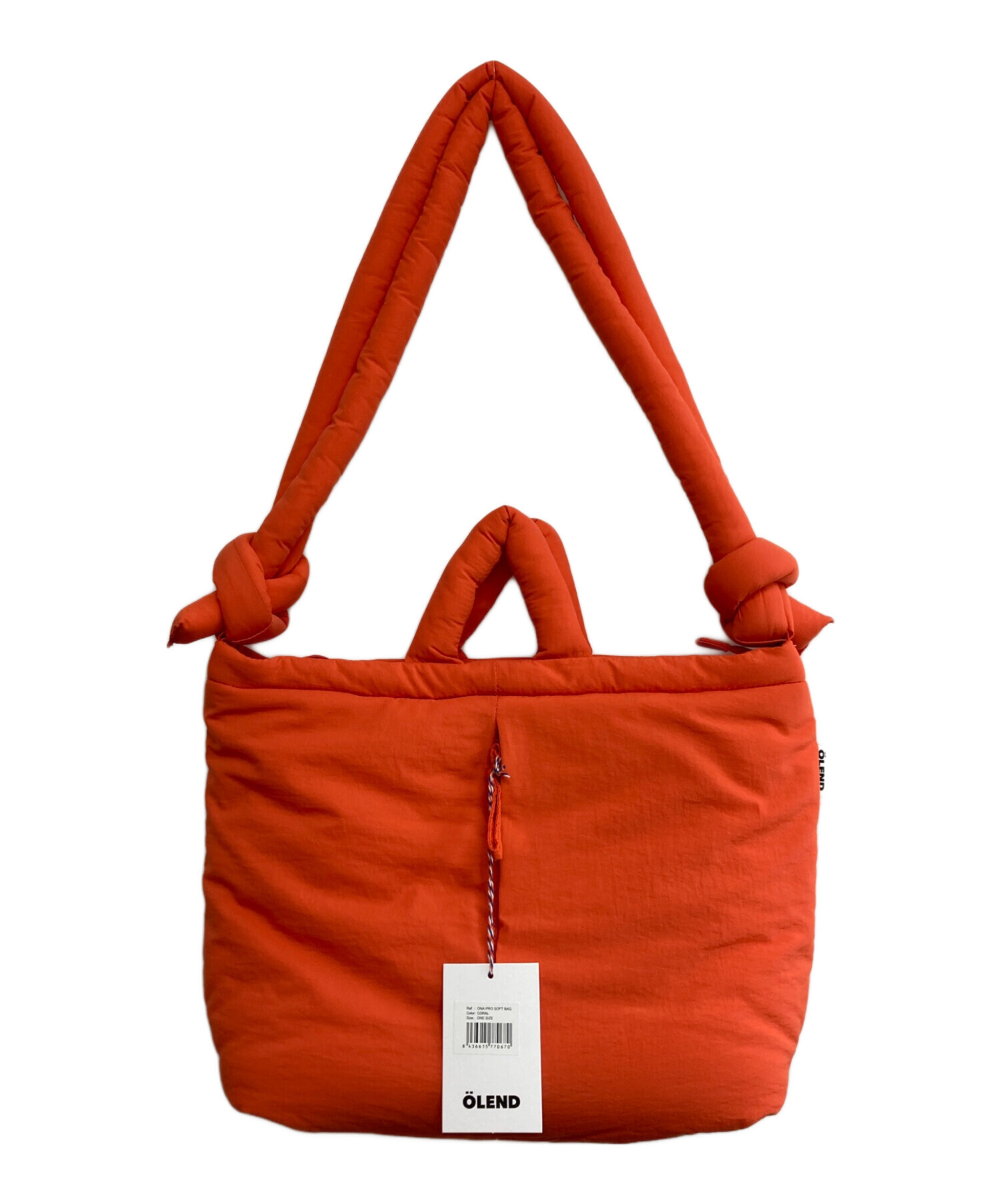 中古・古着通販】OLEND (オレンド) ONE PRO SOFT BAG オレンジ 未使用 