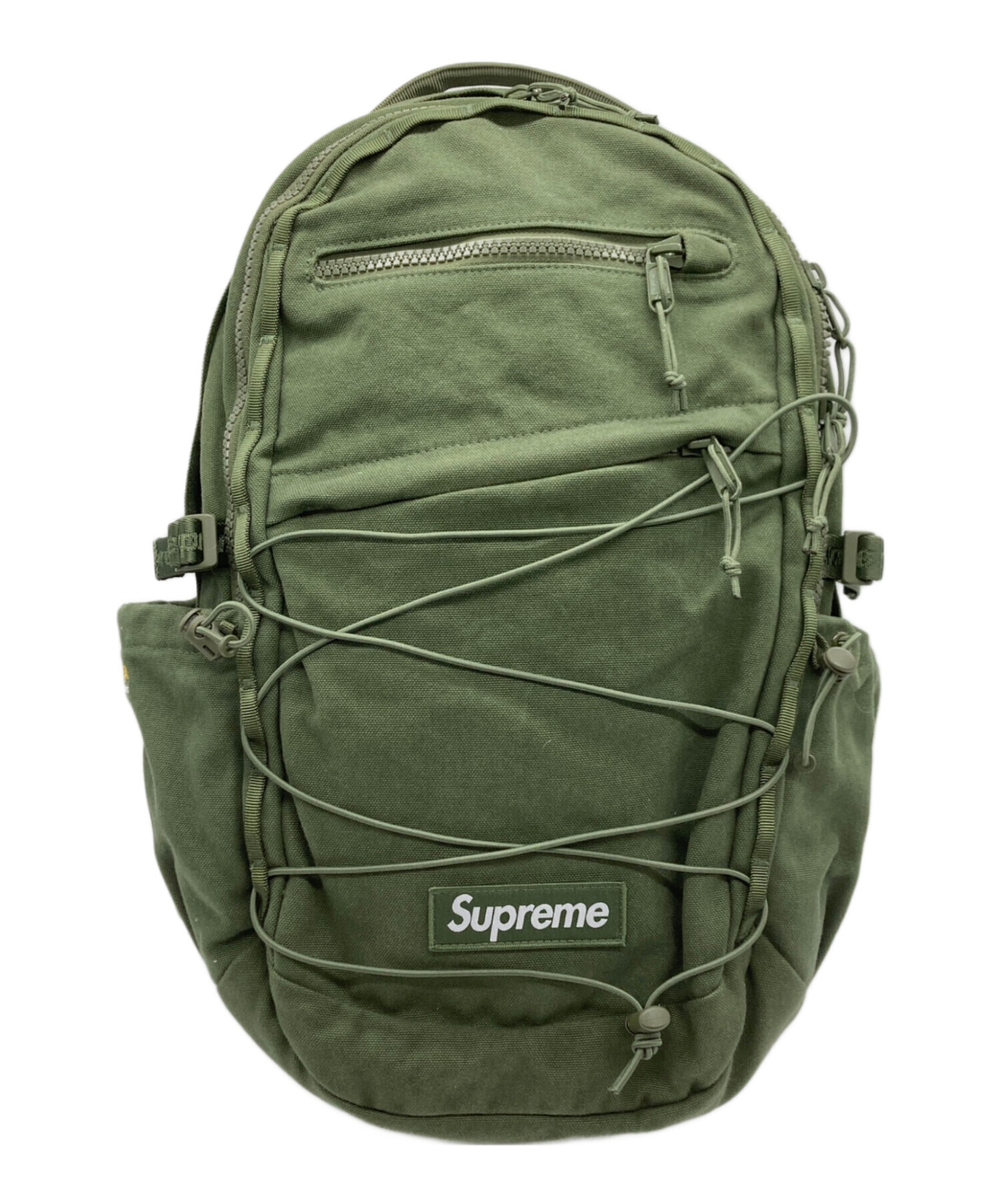 Supreme オリーブ バックパック 中古・古着通販】Supreme (シュプリーム) BACKPACK OLIVE オリーブ