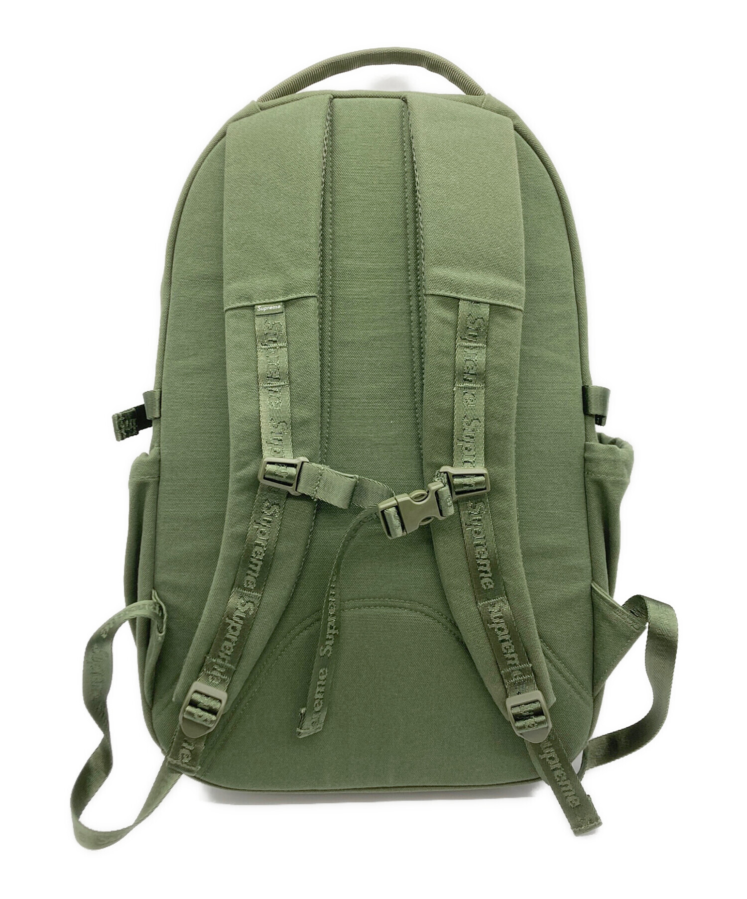 Supreme オリーブ リュック・バックパック 中古・古着通販】Supreme (シュプリーム) BACKPACK OLIVE オリーブ
