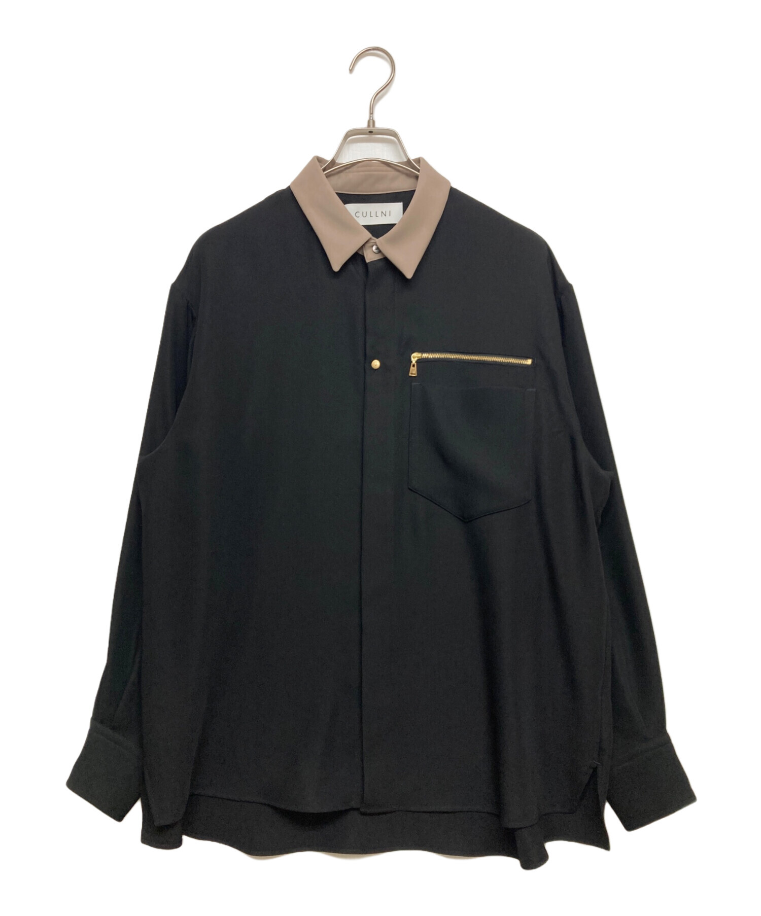中古・古着通販】CULLNI (クルニ) Bi Color Doule Pocket Shirt 