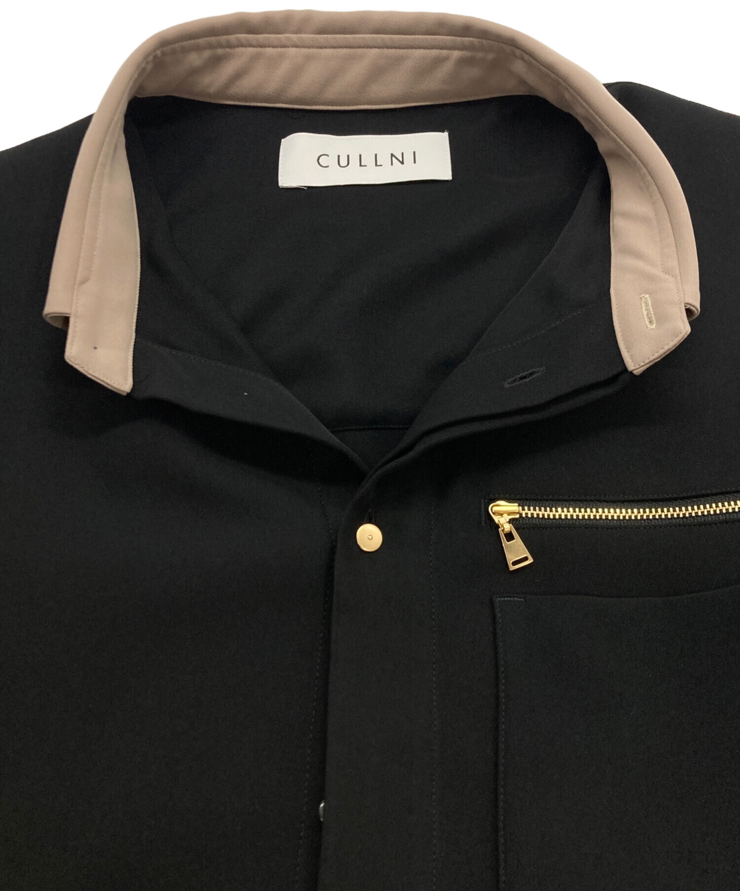 中古・古着通販】CULLNI (クルニ) Bi Color Doule Pocket Shirt 