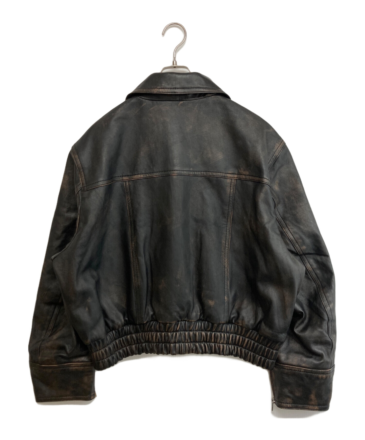 中古・古着通販】MAISON SPECIAL (メゾンスペシャル) Real Leather Zip 