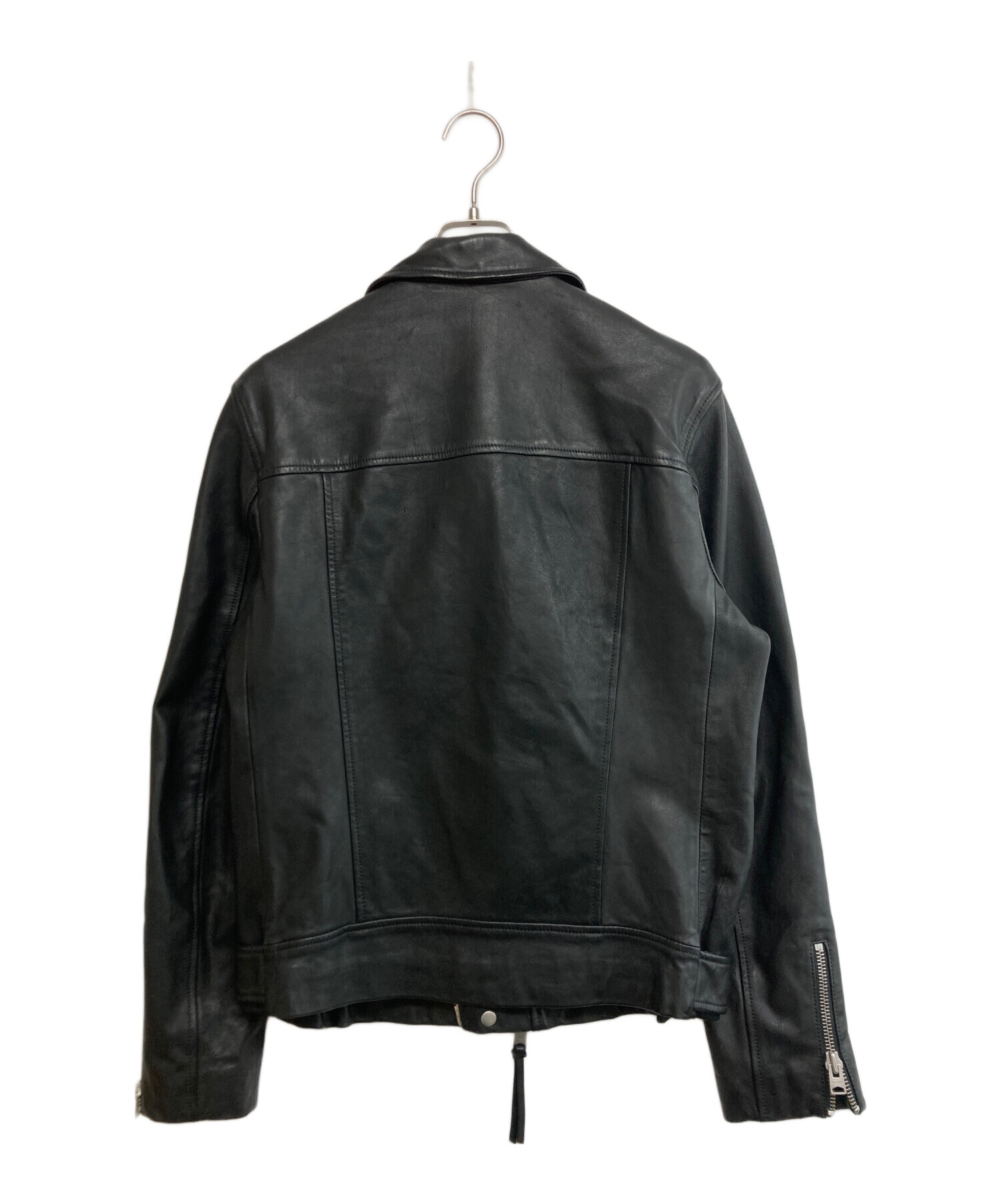 H*3様 ALLSAINTS Spitalfields レザージャケット ダブル 中古・古着通販】ALL SAINTS (オールセインツ) シープスキンダブル