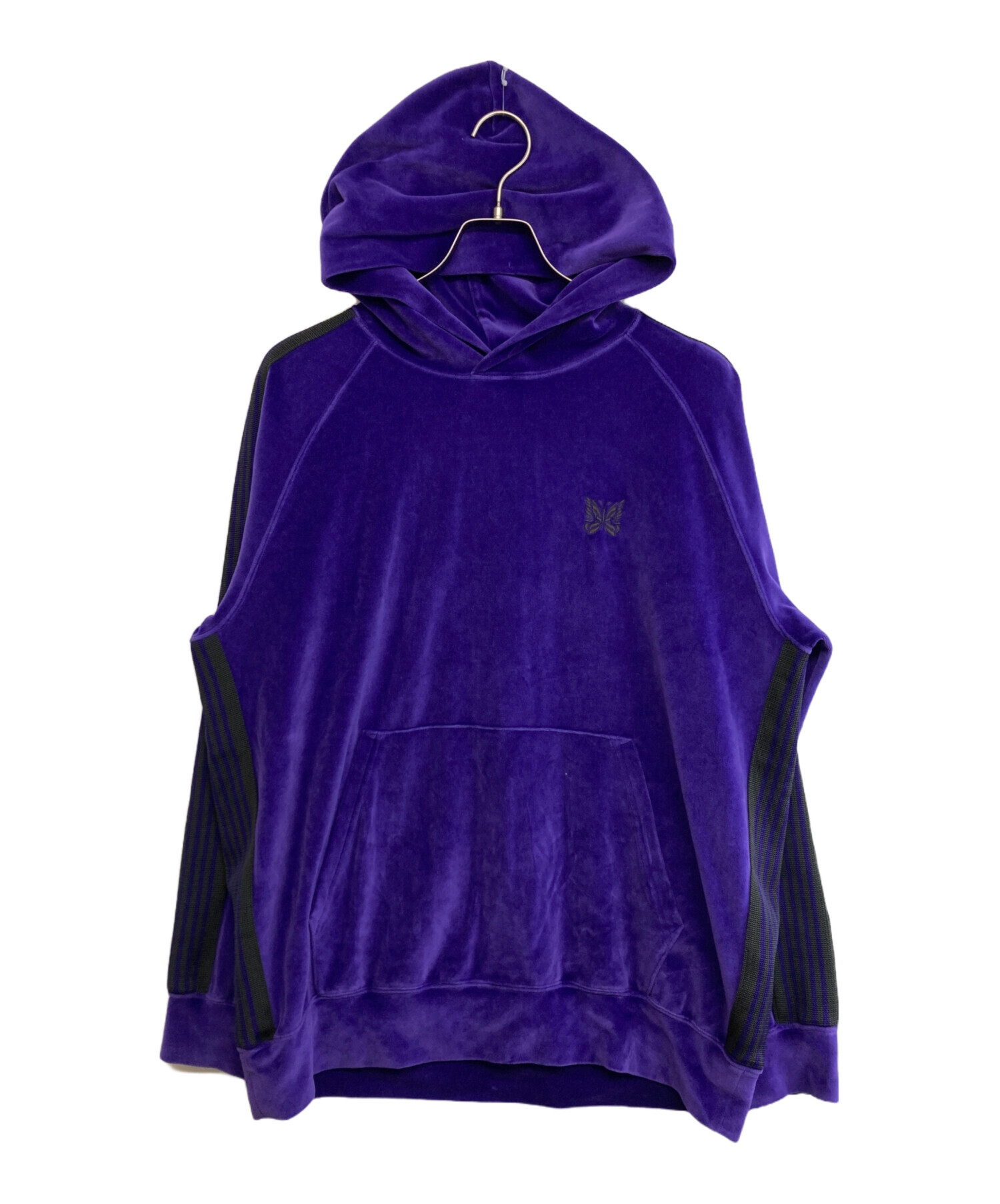 中古・古着通販】Needles (ニードルズ) TRACK HOODY - C/PE VELOUR 