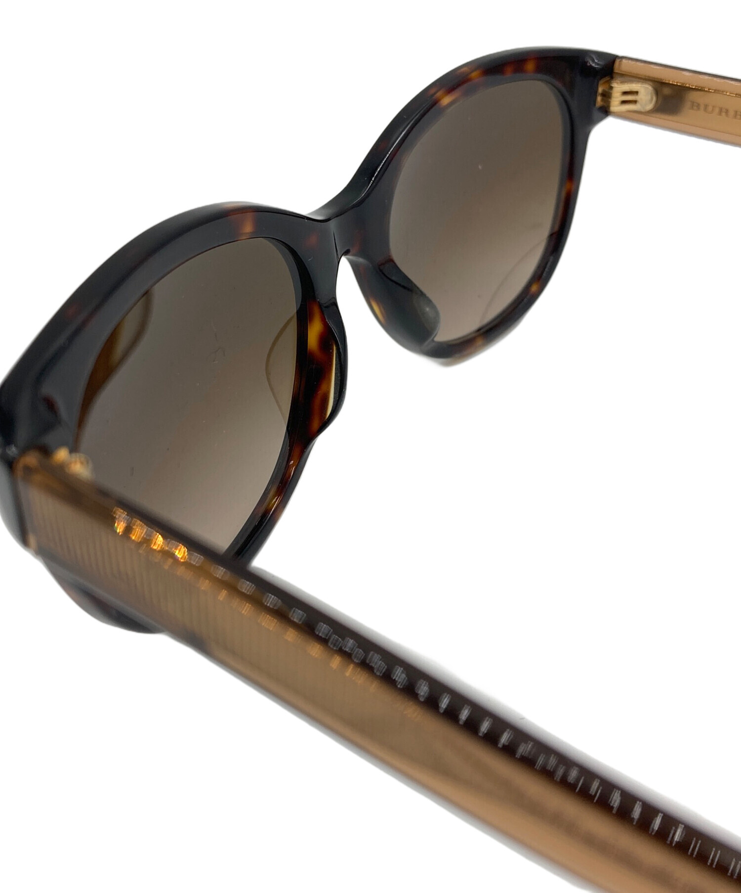 新品未使用　BURBERRY ロゴサングラス　ブラウン 中古・古着通販】BURBERRY (バーバリー) サングラス ブラウン サイズ