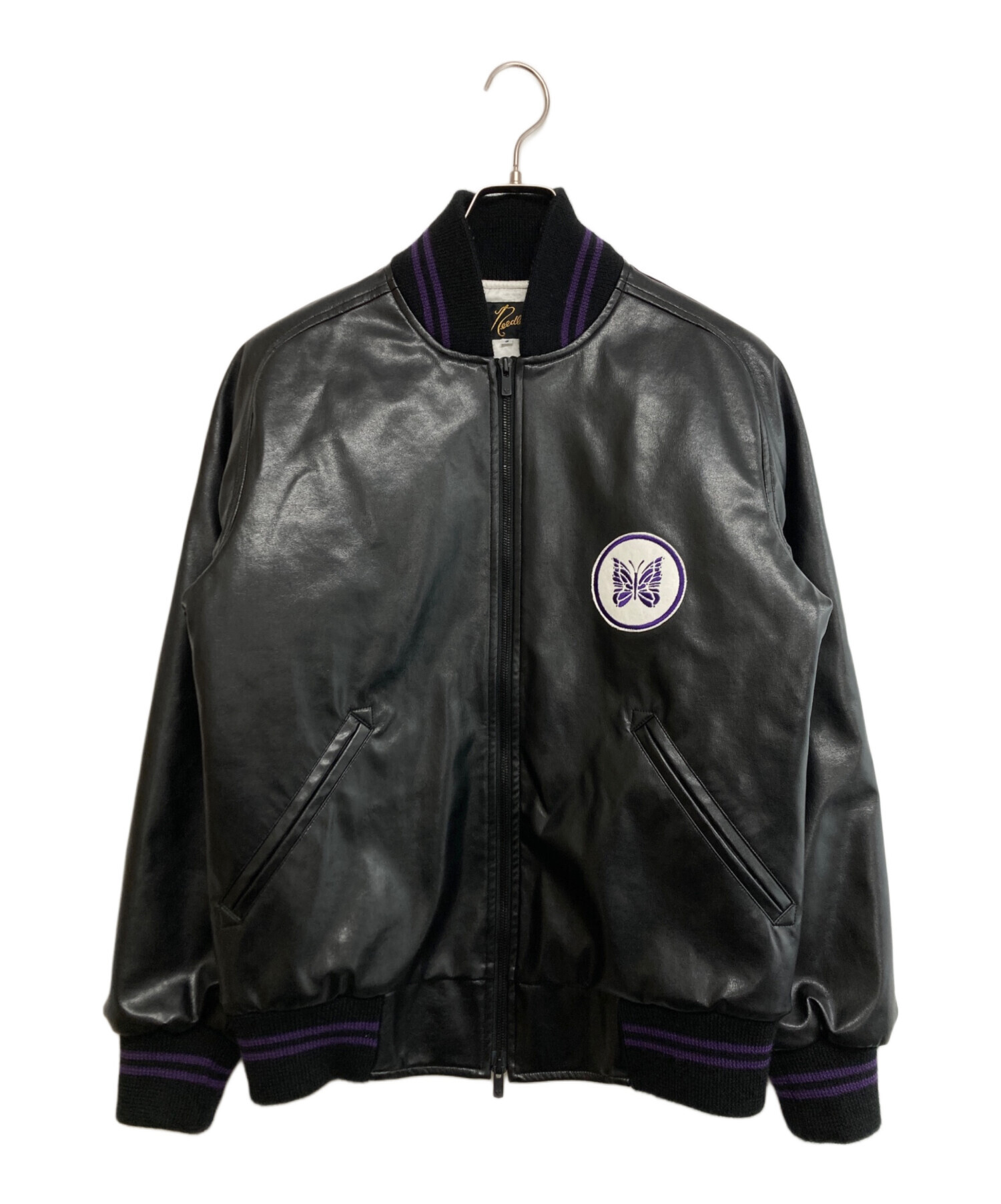 中古・古着通販】Needles (ニードルズ) Award Jacket-Faux Leather