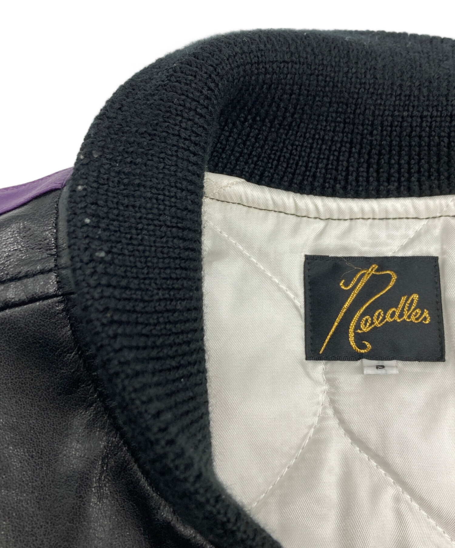 中古・古着通販】Needles (ニードルズ) Award Jacket-Faux Leather