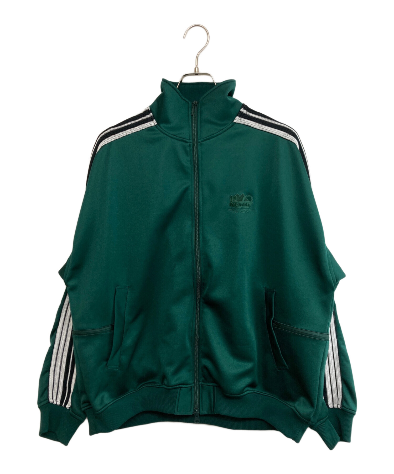 中古・古着通販】is-ness (イズネス) TRACK JACKET グリーン サイズ