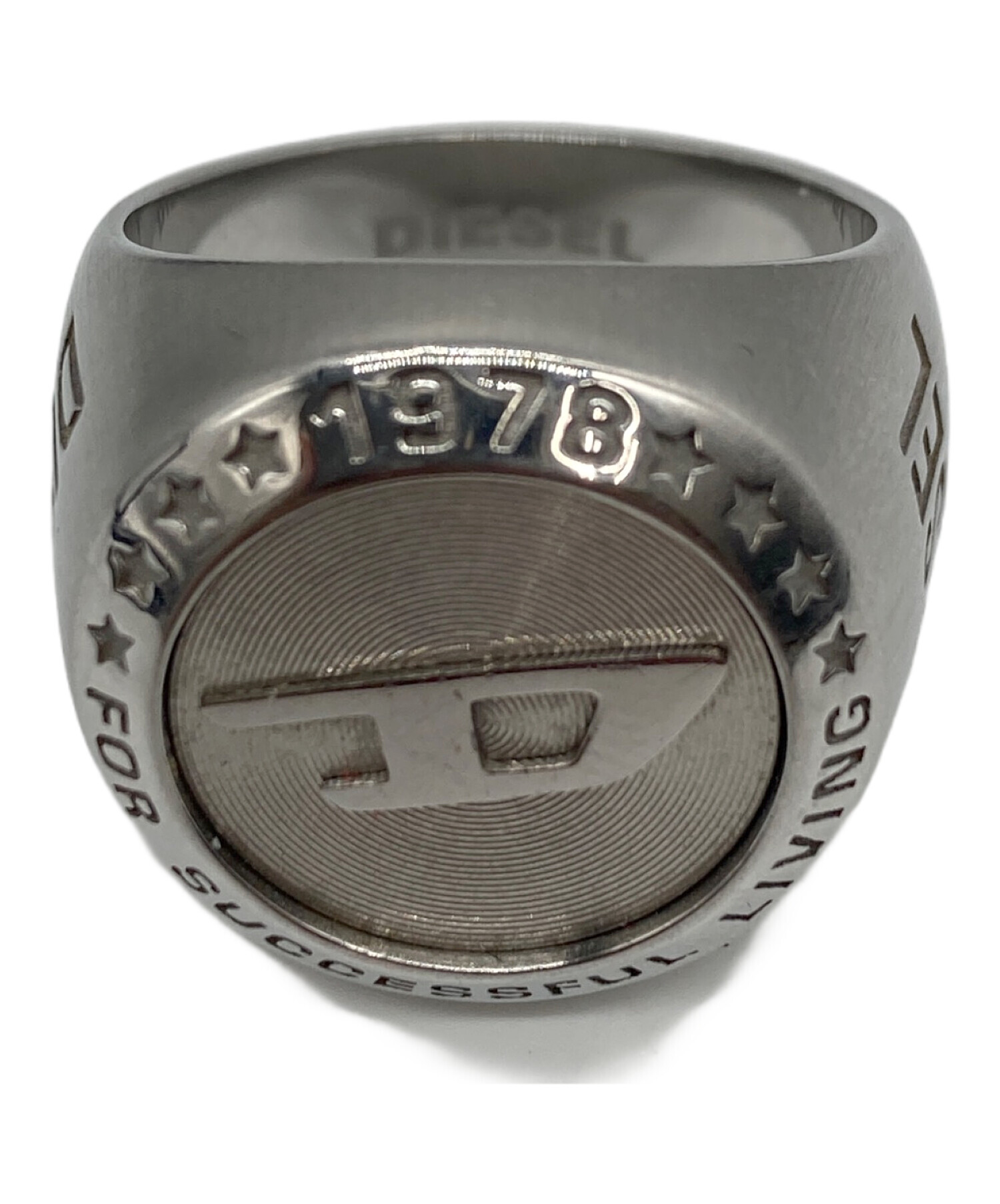 中古・古着通販】DIESEL (ディーゼル) リング シルバー サイズ:21号