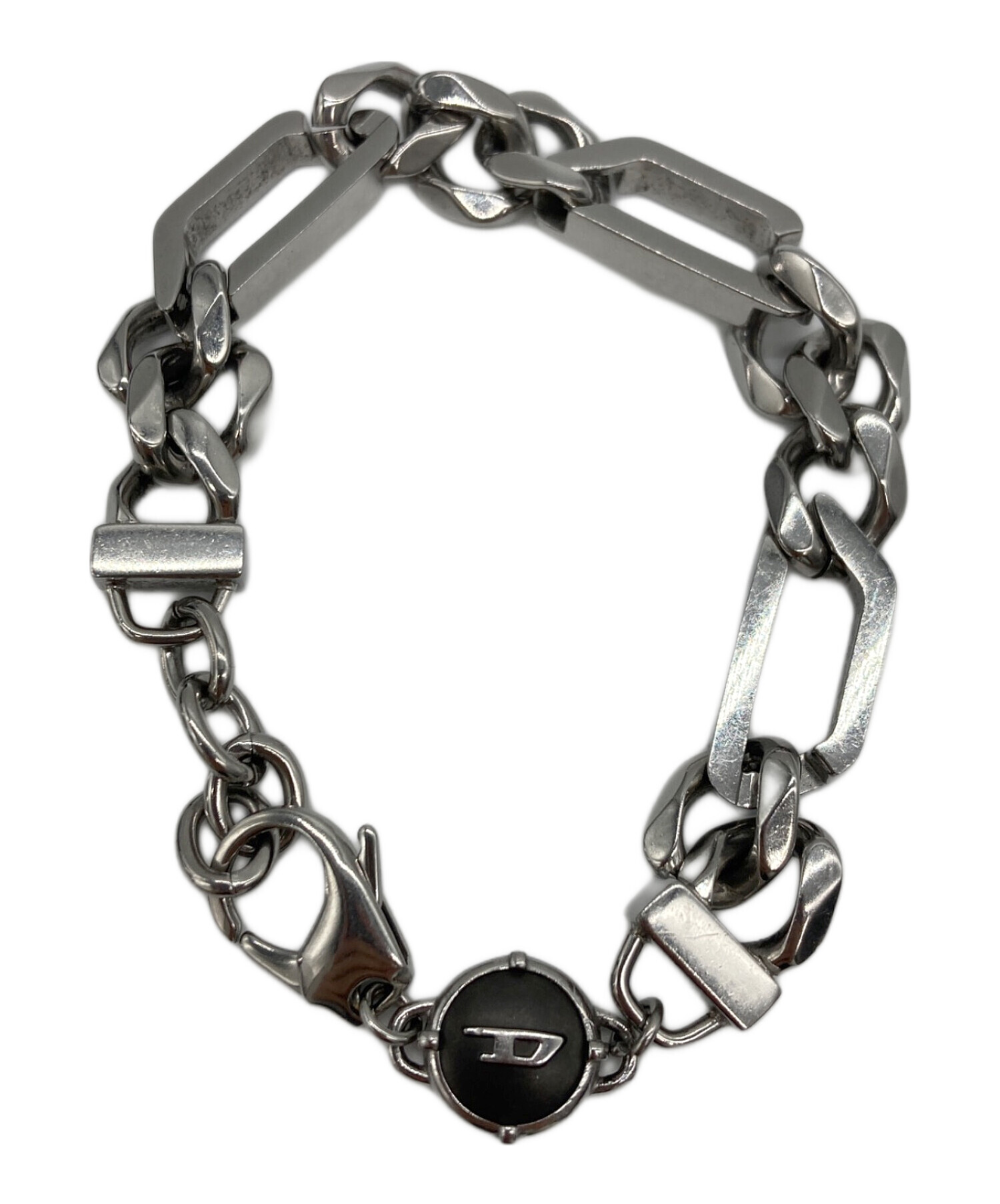 中古・古着通販】DIESEL (ディーゼル) DX1351ブレスレット シルバー