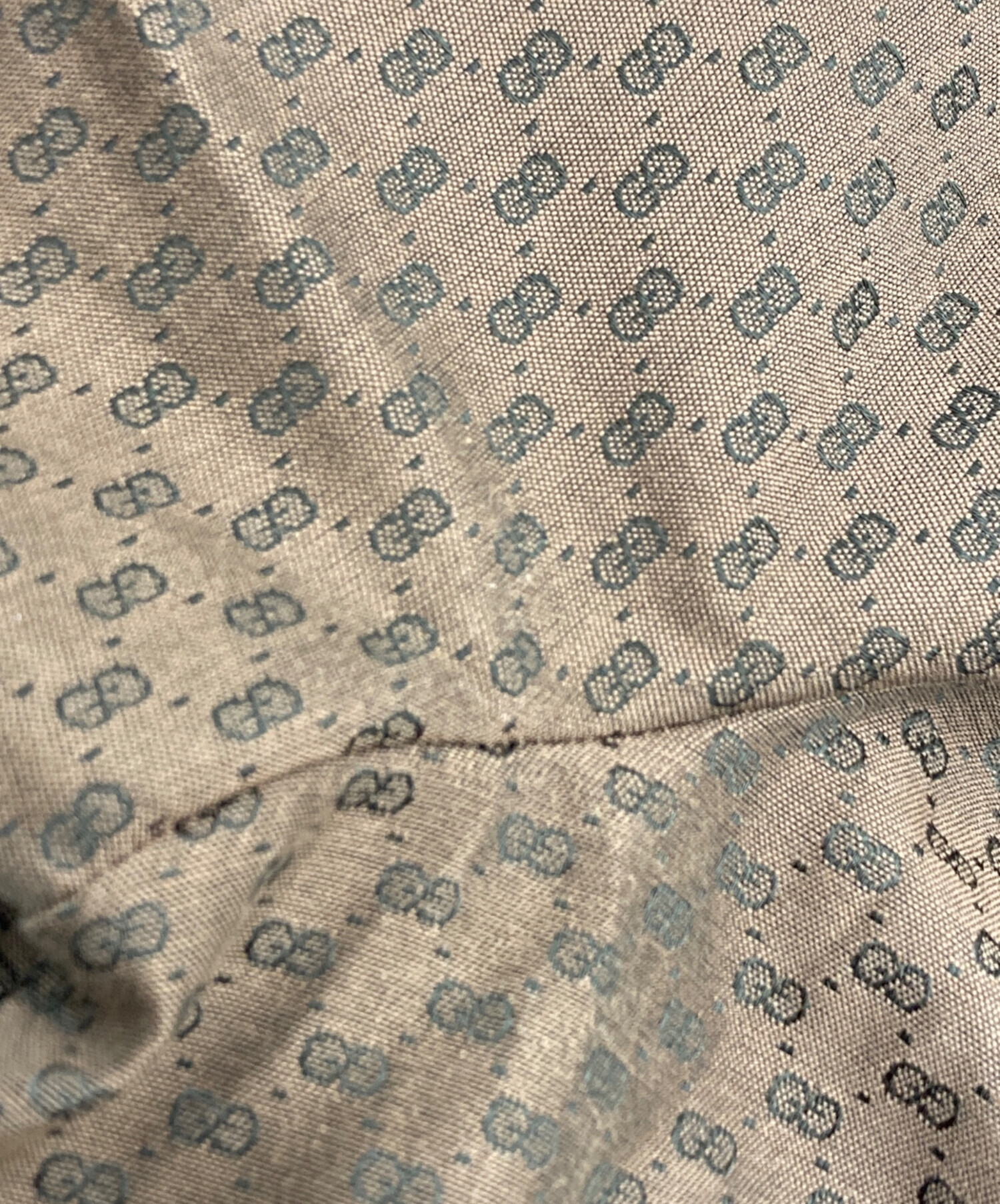 中古・古着通販】GUCCI (グッチ) Printing Shorts ブラウン サイズ