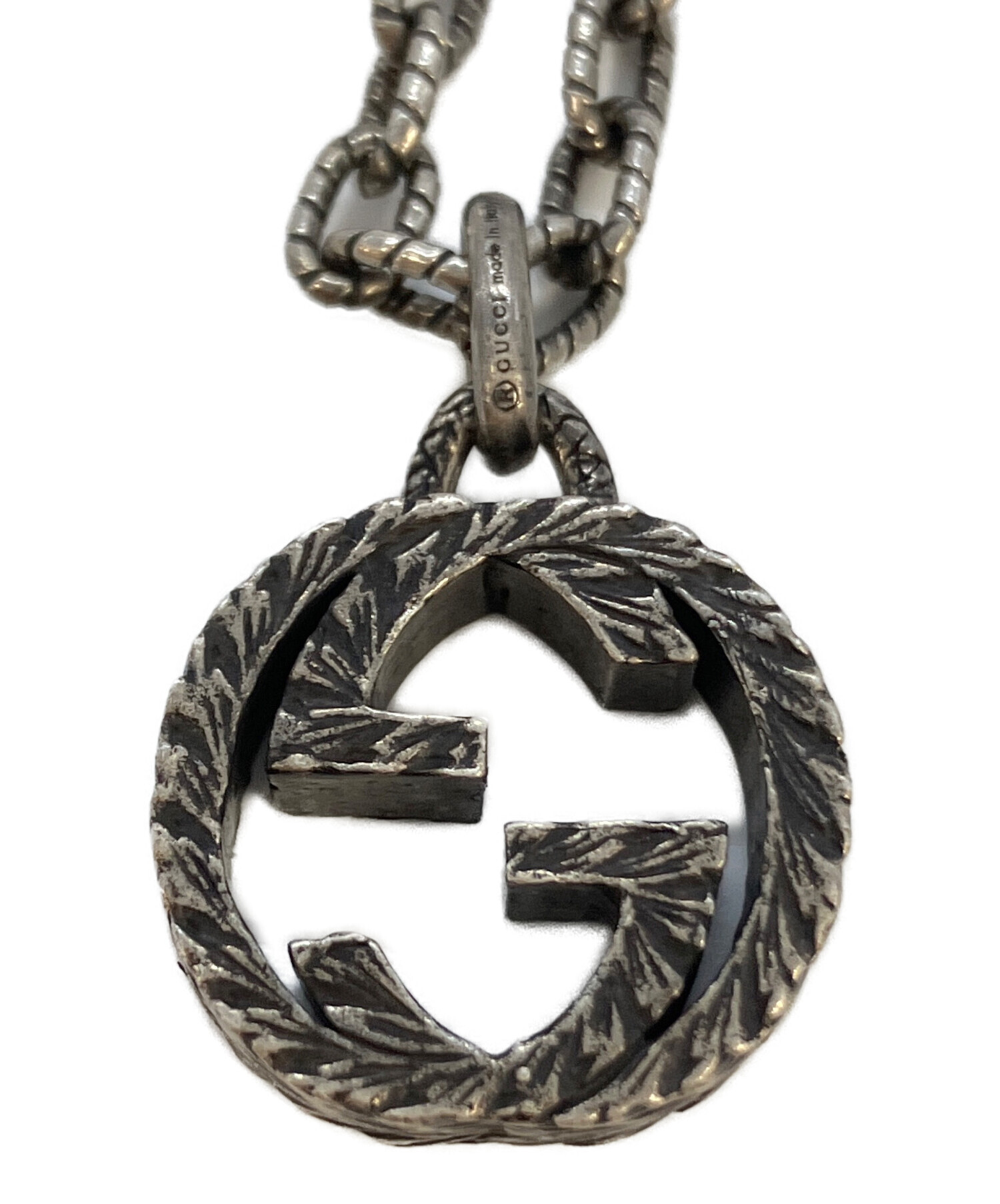 中古・古着通販】GUCCI (グッチ) インターロッキングG ネックレス